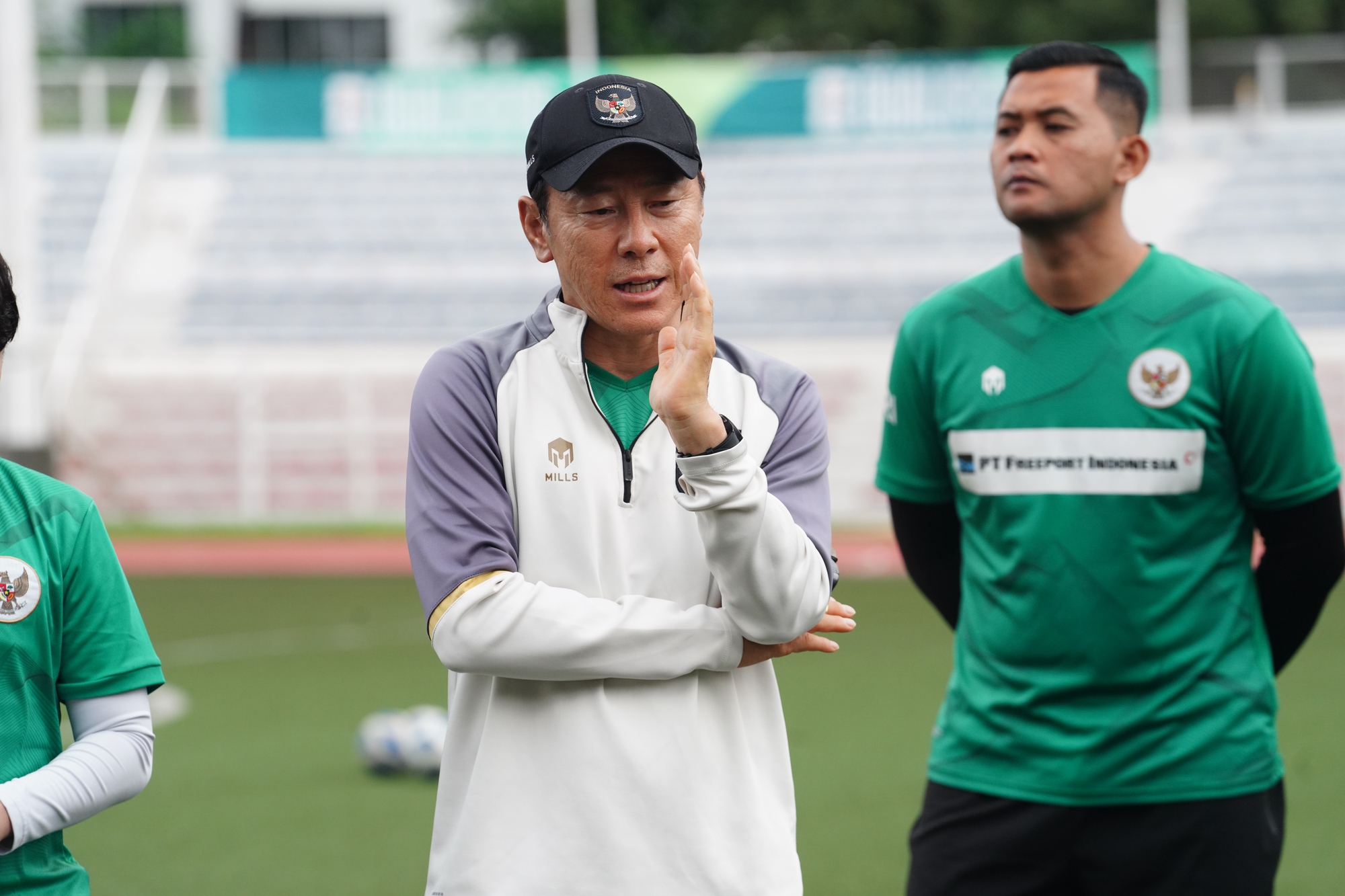HLV Shin Tae-yong thừa nhận bất lợi của đội tuyển Indonesia trước trận buộc phải thắng - Ảnh 1.