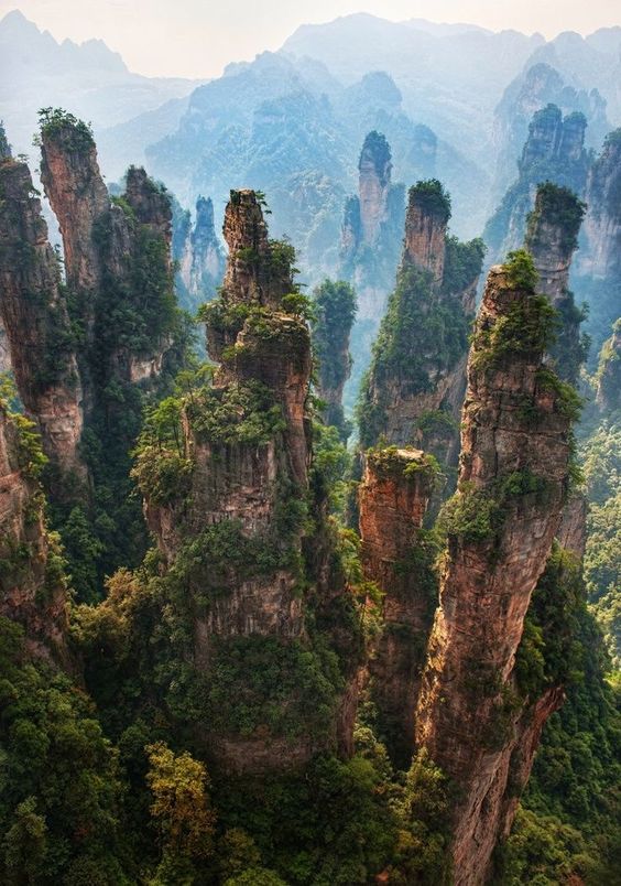 Khám phá vẻ đẹp hoang sơ của công viên quốc gia Trương Gia Giới tại Trung Quốc  - Ảnh 2.