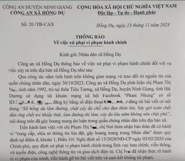 Hải Dương: Xử phạt người hoang tin chặt cây đa khiến nhiều người chết - Ảnh 1.