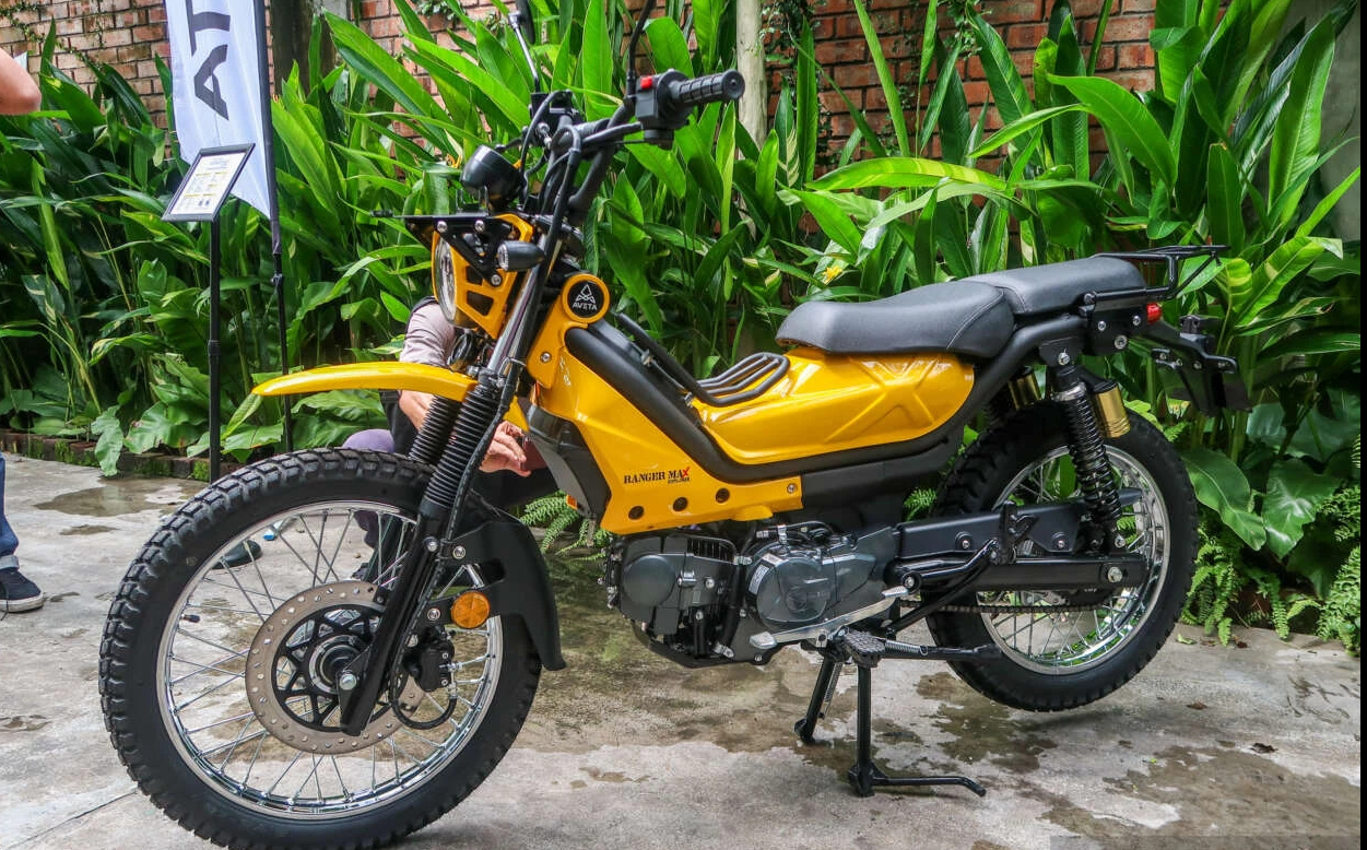 Xe máy Aveta Ranger Max Explorer 2024 xuất xứ Malaysia, tham vọng 'đấu' Honda CT125 - Ảnh 1. Xe máy Aveta Ranger Max Explorer 2024 xuất xứ Malaysia, tham vọng 'đấu' Honda CT125 - Ảnh 1.