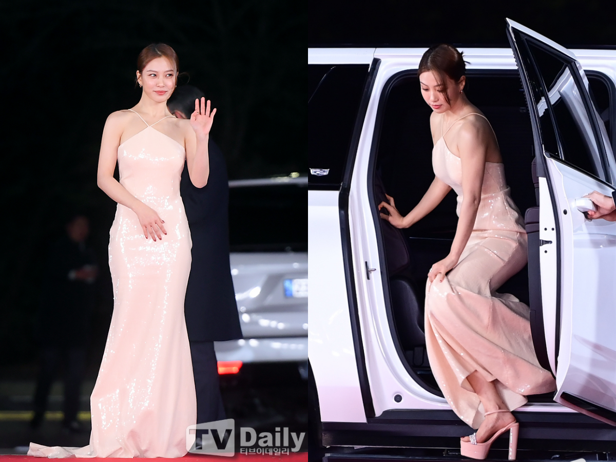 Kim Hye Soo và những mỹ nhân ấn tượng nhất tại lễ trao giải Rồng Xanh 2023 - Ảnh 6.