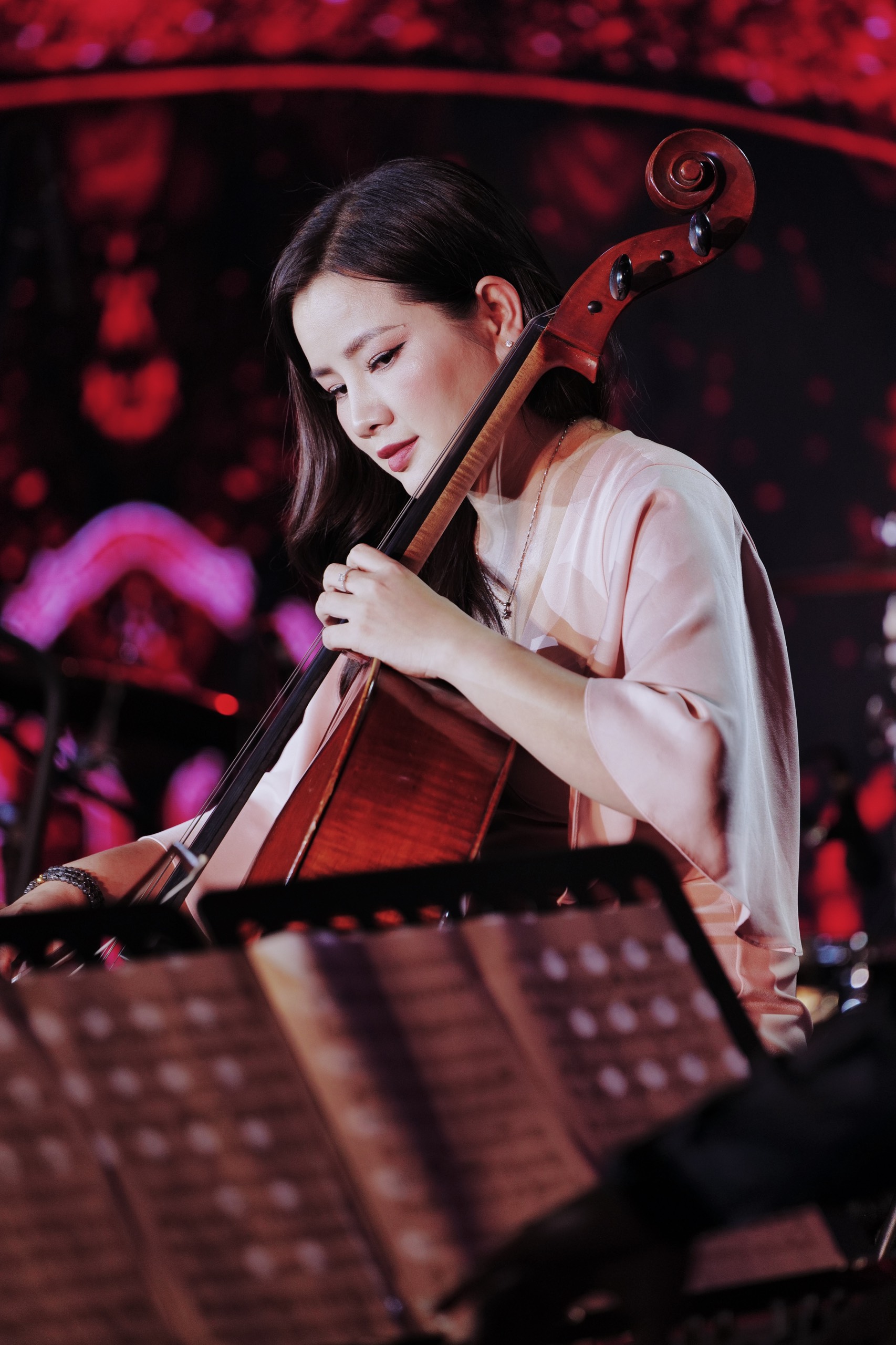 Nghệ sĩ cello Hà Miên lần đầu kết hợp cùng con rể Thanh Lam  - Ảnh 1.