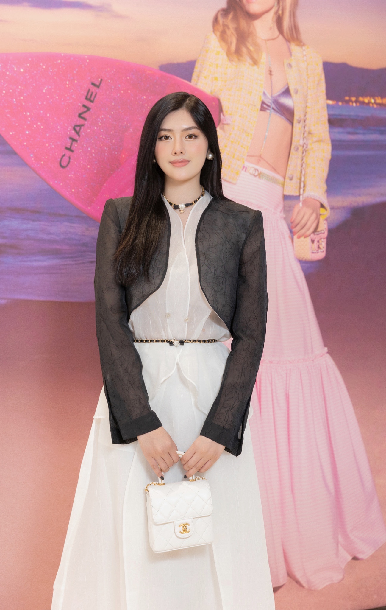 Hoa hậu Huỳnh Tiên tái xuất sau khi giảm 20kg - Ảnh 3.