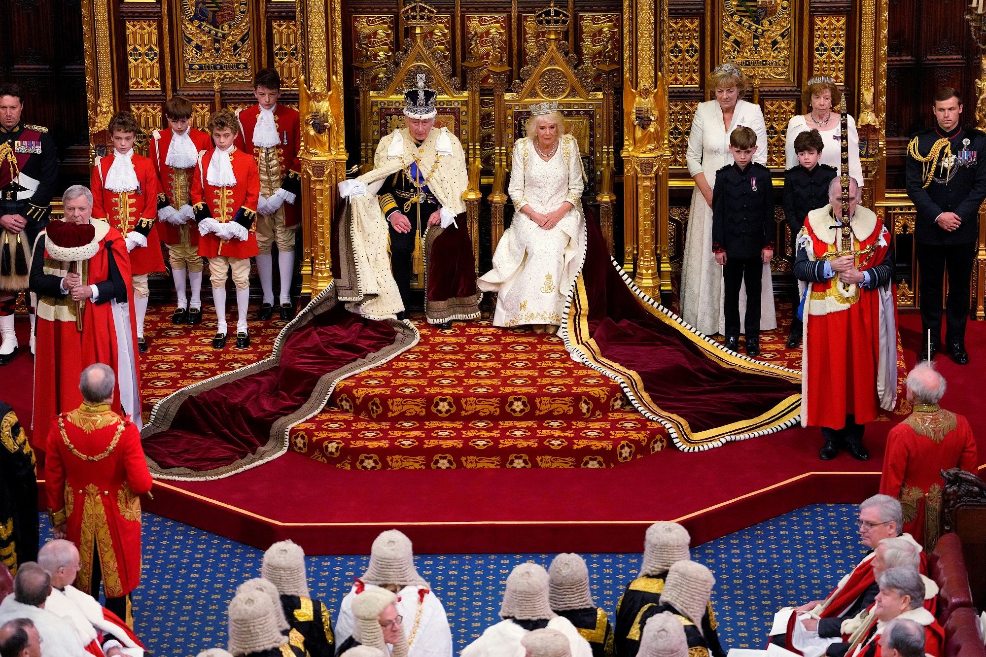 Vị vua Anh đầu tiên đọc bài phát biểu trước quốc hội  trong hơn 70 năm - Ảnh 3.