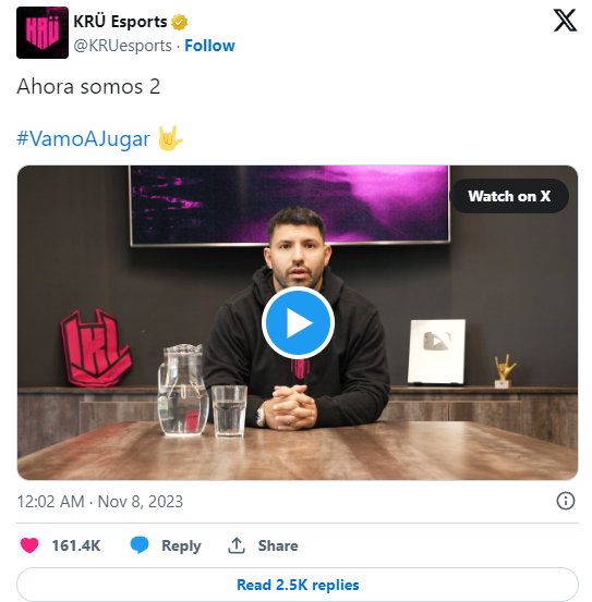 Leo Messi gia nhập KRÜ Esports với tư cách đồng sở hữu - Ảnh 2. Leo Messi gia nhập KRÜ Esports với tư cách đồng sở hữu - Ảnh 2.