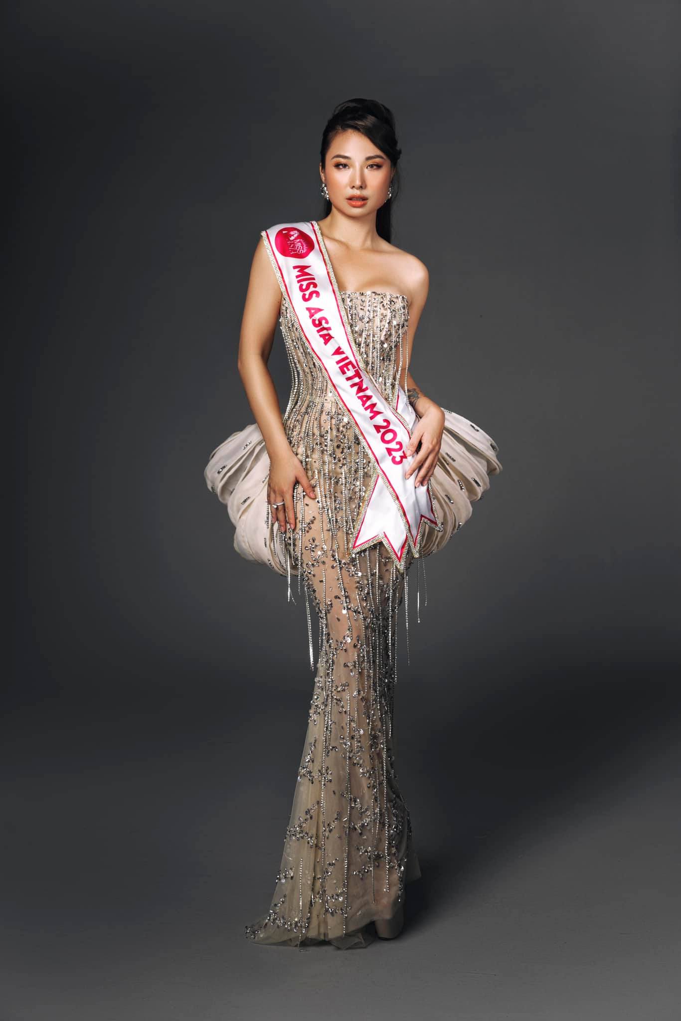 Vẻ nóng bỏng của cô gái Việt thi Hoa hậu châu Á - Ảnh 2.