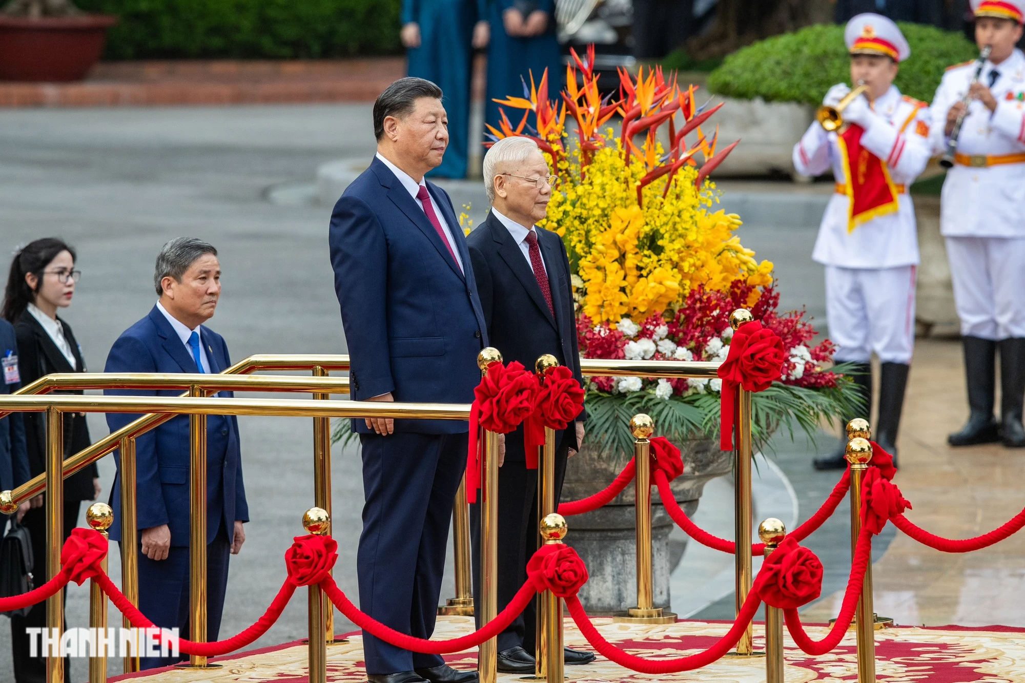 28 giờ của Tổng Bí thư, Chủ tịch nước Tập Cận Bình và phu nhântại Hà Nội - Ảnh 7.