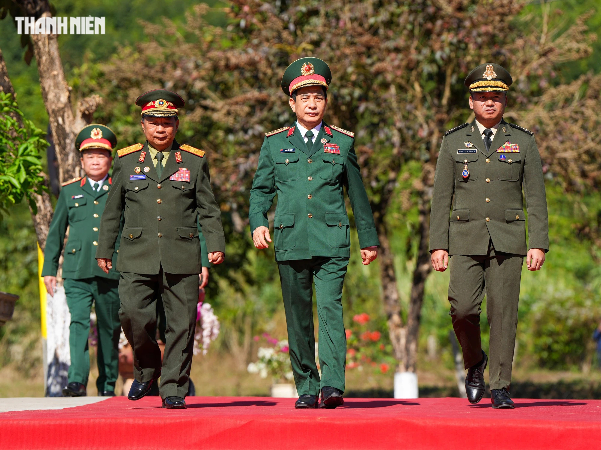 Lần đầu tiên quân đội Việt Nam - Lào - Campuchia diễn tập quân y chung   - Ảnh 1.