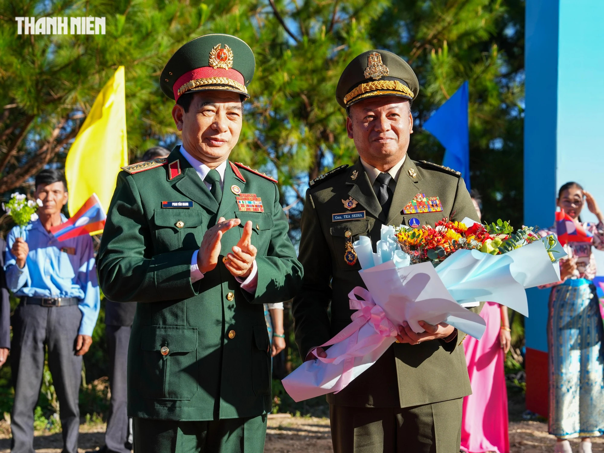 Lần đầu tiên quân đội Việt Nam - Lào - Campuchia diễn tập quân y chung - Ảnh 4.