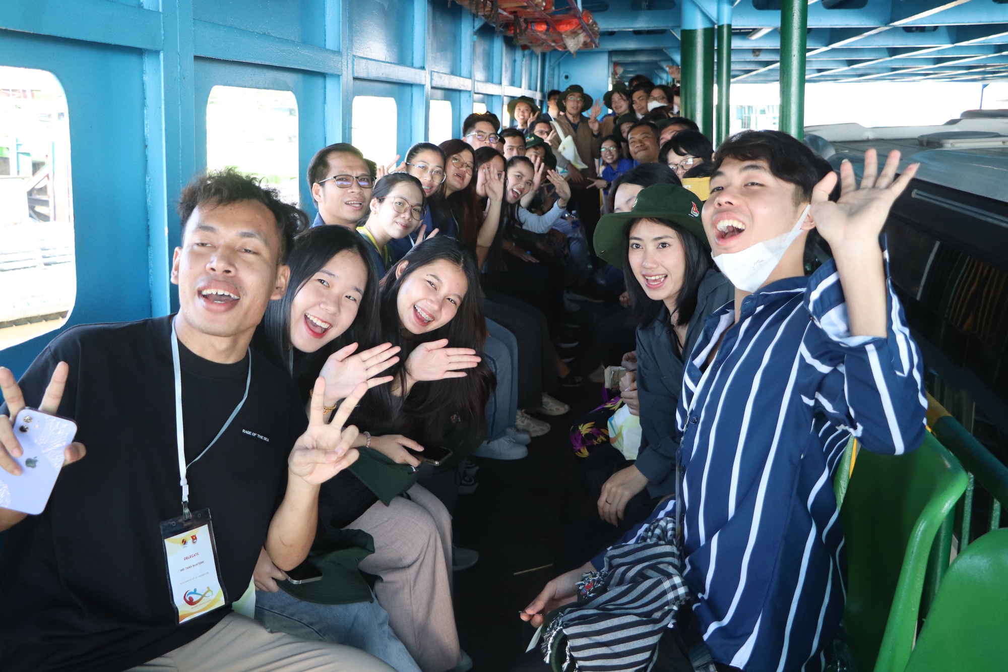 Thanh niên ASEAN - Nhật Bản tham quan ‘lá phổi xanh’ của TP.HCM - Ảnh 4.