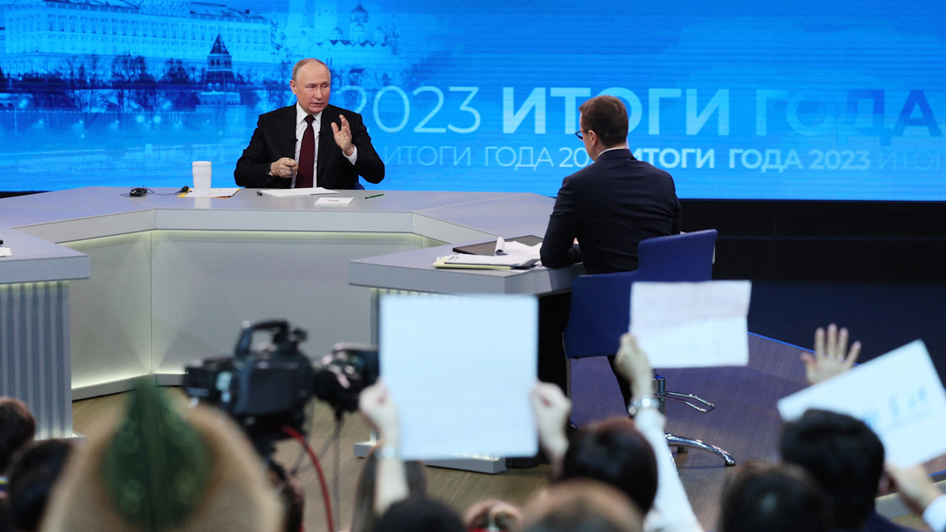 Những điểm nhấn trong cuộc ‘họp báo marathon’ của ông Putin - Ảnh 1.
