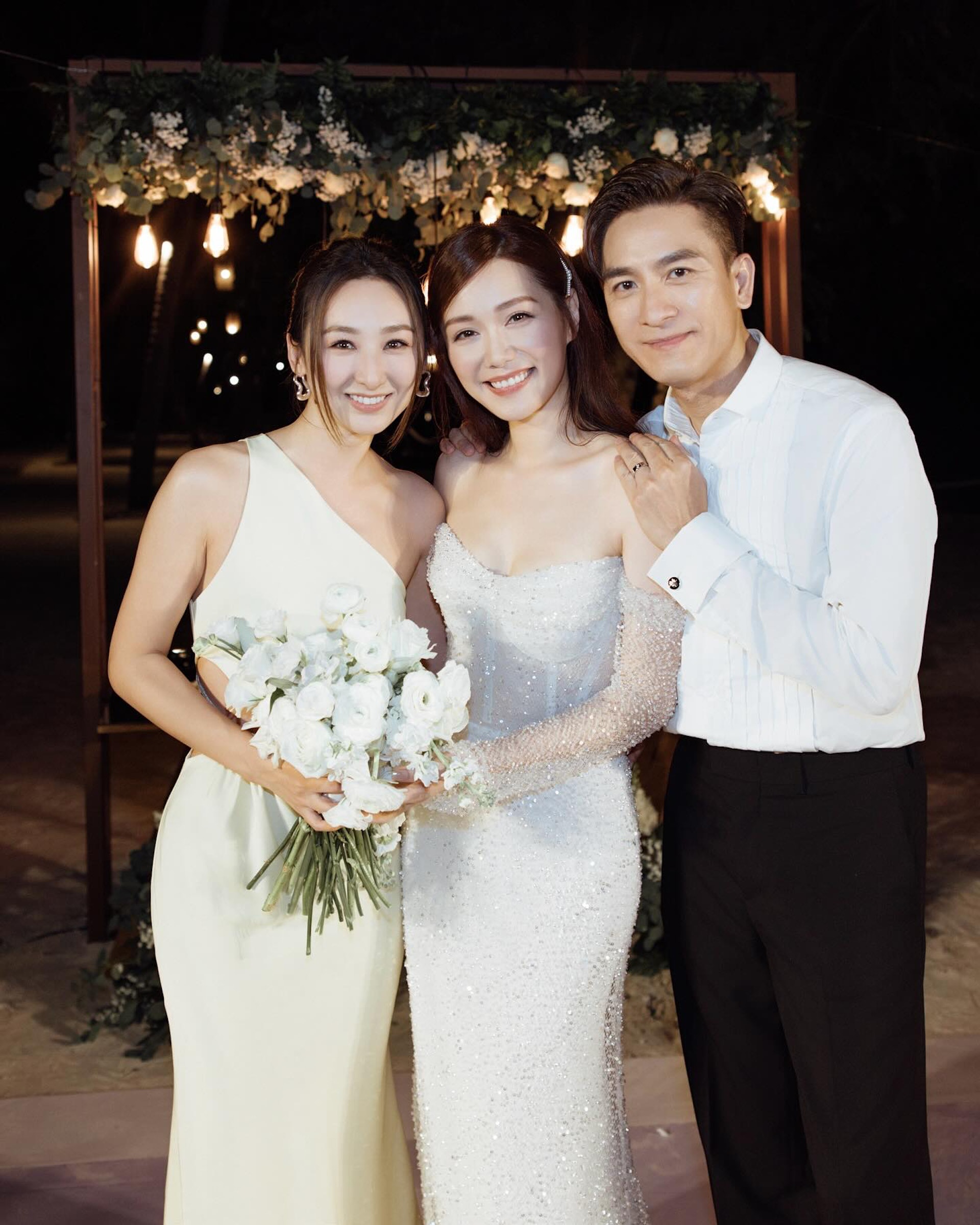 Đám cưới lãng mạn của cặp sao TVB Mã Quốc Minh - Thang Lạc Văn - Ảnh 17.