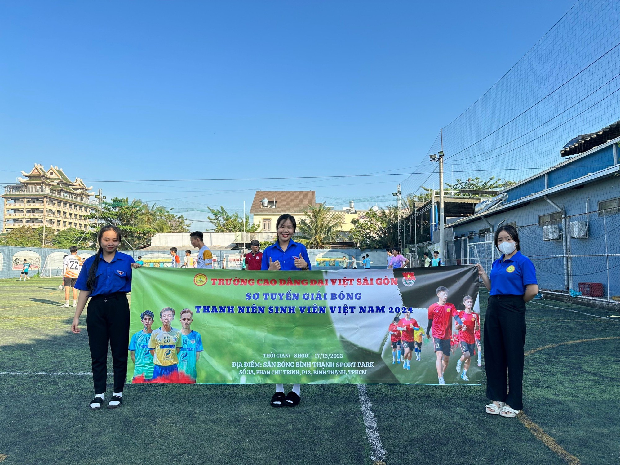 Sức nóng giải đấu sinh viên đến từ trường Cao đẳng Đại Việt Sài Gòn - Ảnh 5.