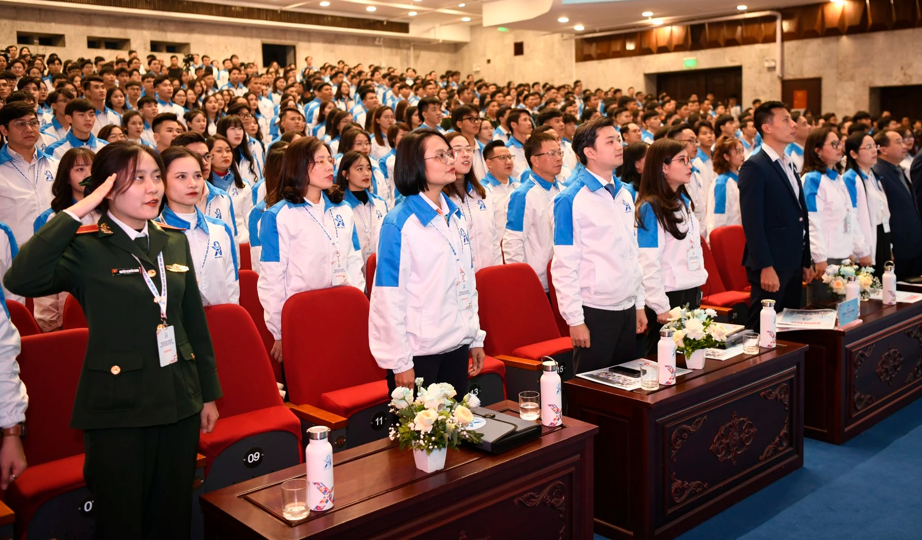 Phiên trọng thể Đại hội đại biểu toàn quốc Hội Sinh viên Việt Nam lần thứ XI - Ảnh 2.