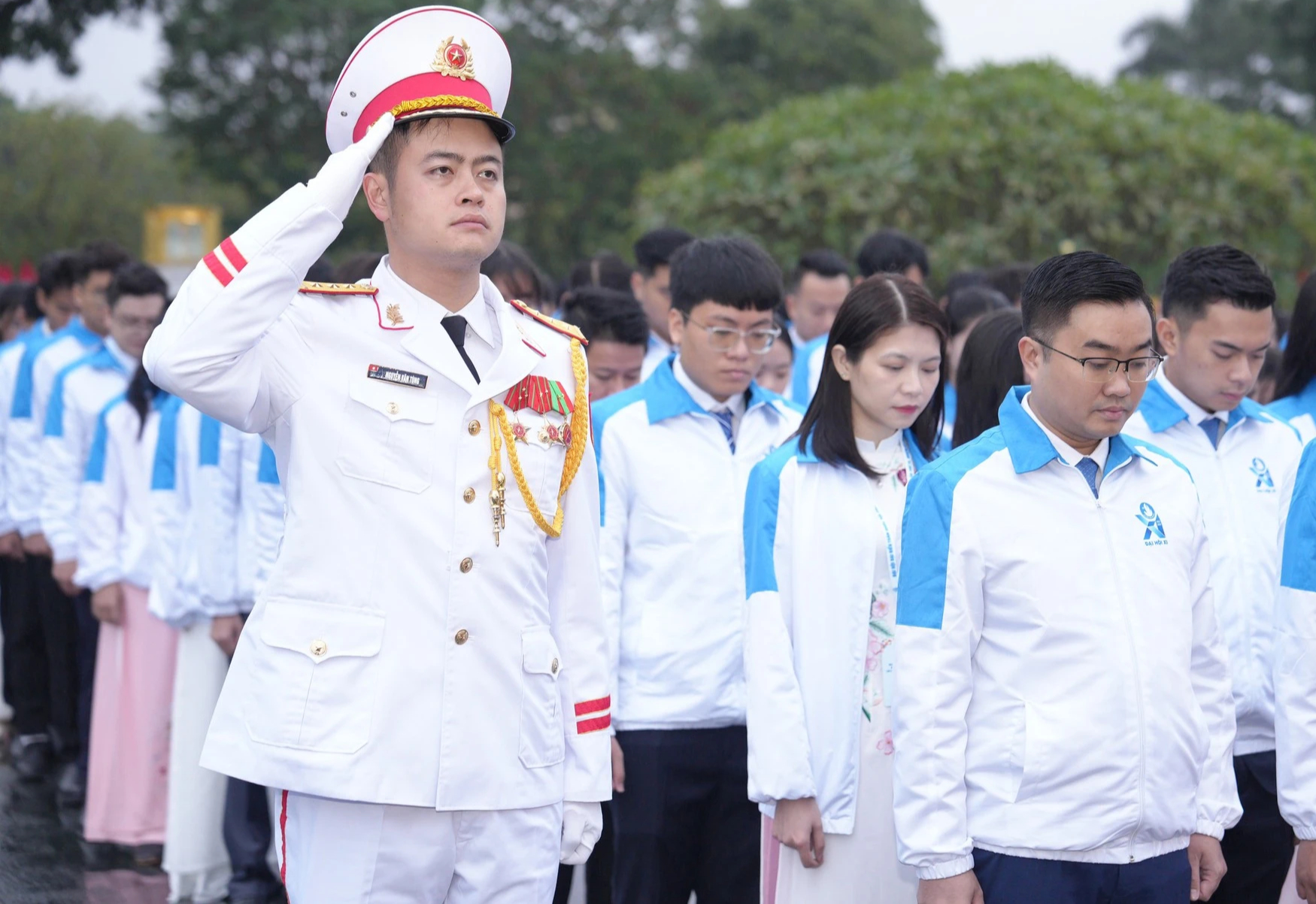 Phiên trọng thể Đại hội đại biểu toàn quốc Hội Sinh viên Việt Nam lần thứ XI - Ảnh 7.