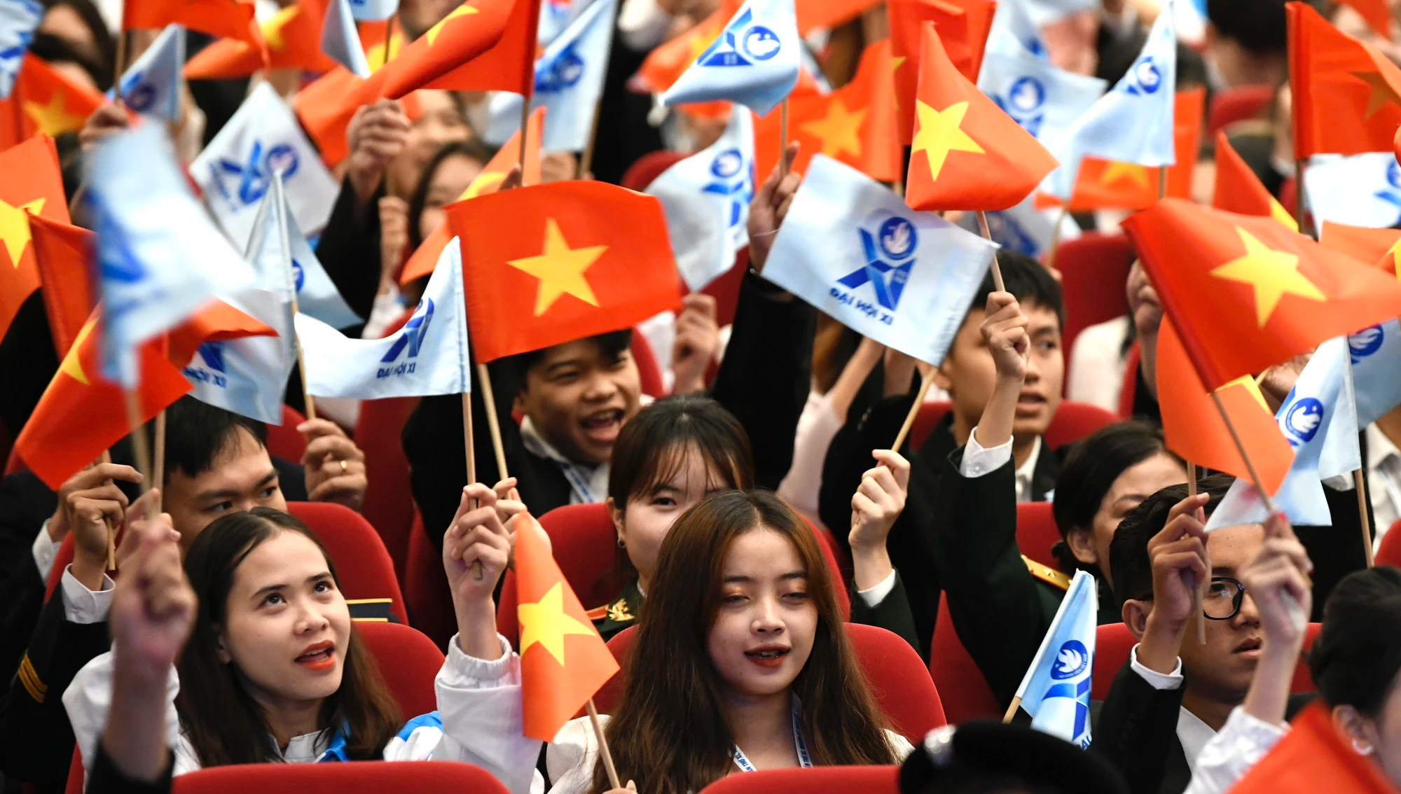 Phiên trọng thể Đại hội đại biểu toàn quốc Hội Sinh viên Việt Nam lần thứ XI - Ảnh 8.