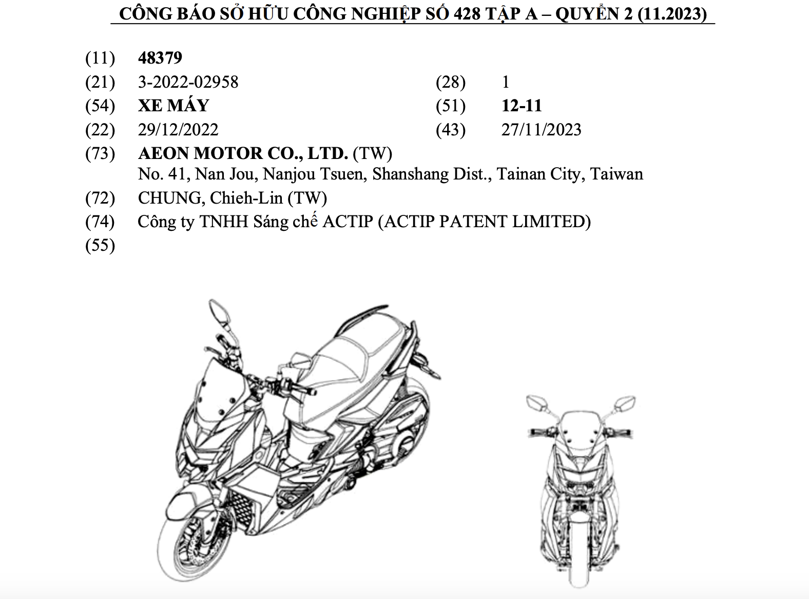 Xe tay ga xuất xứ Đài Loan rục rịch vào Việt Nam, cạnh tranh Honda Forza - Ảnh 2.