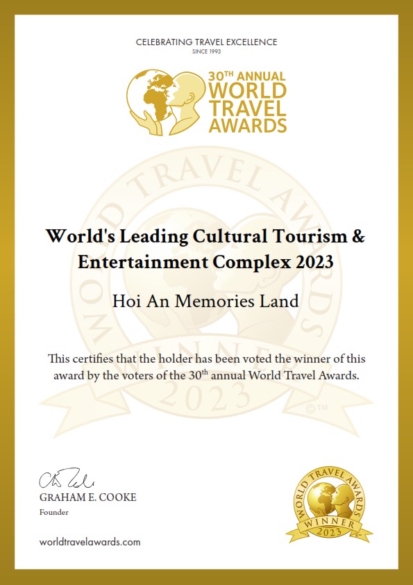 Đảo Ký Ức Hội An tiếp tục được vinh danh tại Lễ trao giải World Travel Awards - Ảnh 1.