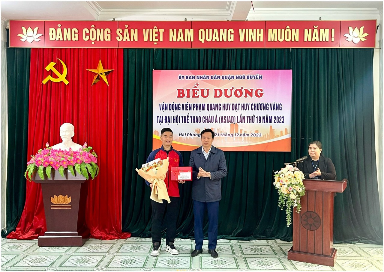 VĐV giành HCV ASIAD lịch sử cho bắn súng Việt Nam được trao thưởng - Ảnh 1.