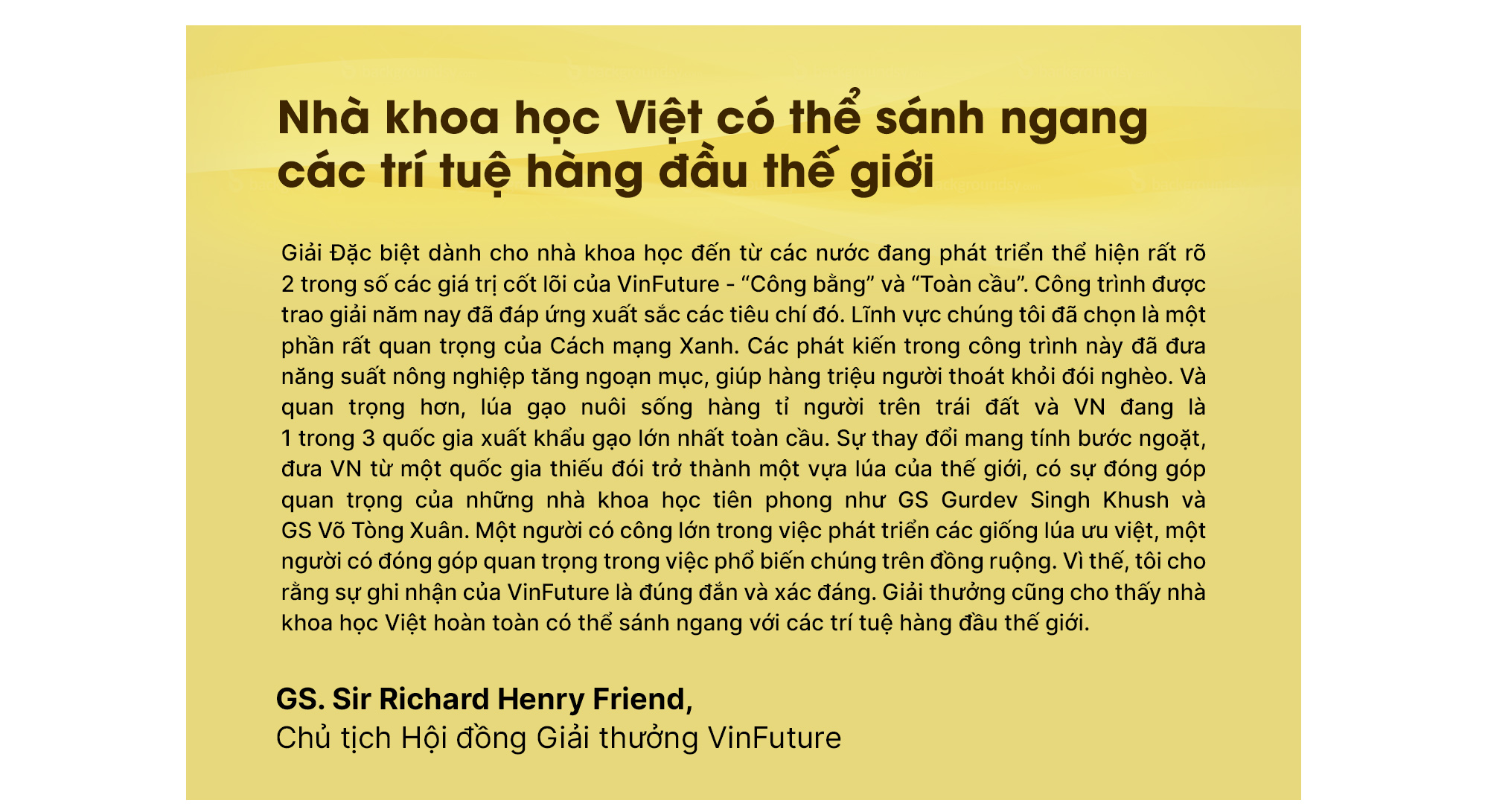 GS-TS Võ Tòng Xuân: Đích đến lớn nhất của việc làm ra giống lúa tốt là để nông dân giàu có hơn- Ảnh 13.