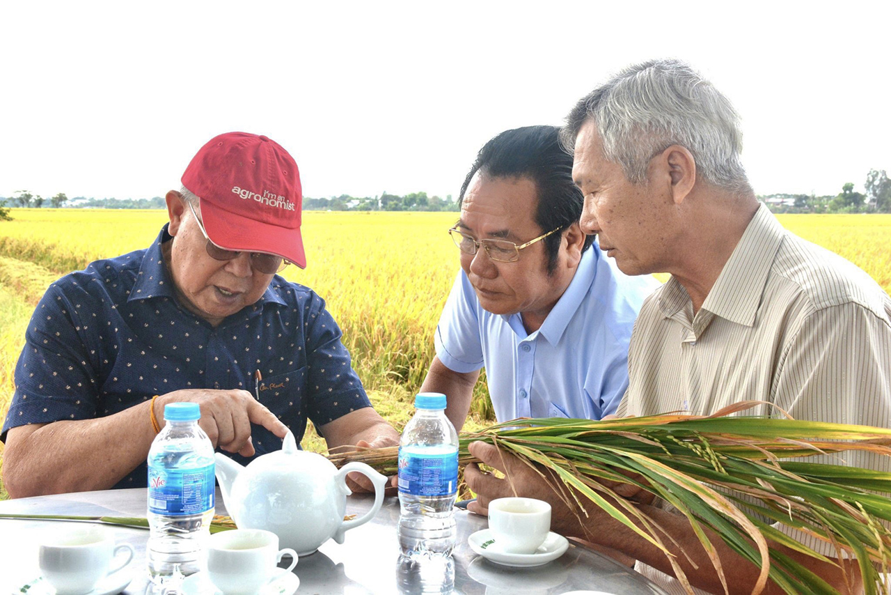GS-TS Võ Tòng Xuân: Đích đến lớn nhất của việc làm ra giống lúa tốt là để nông dân giàu có hơn- Ảnh 4.