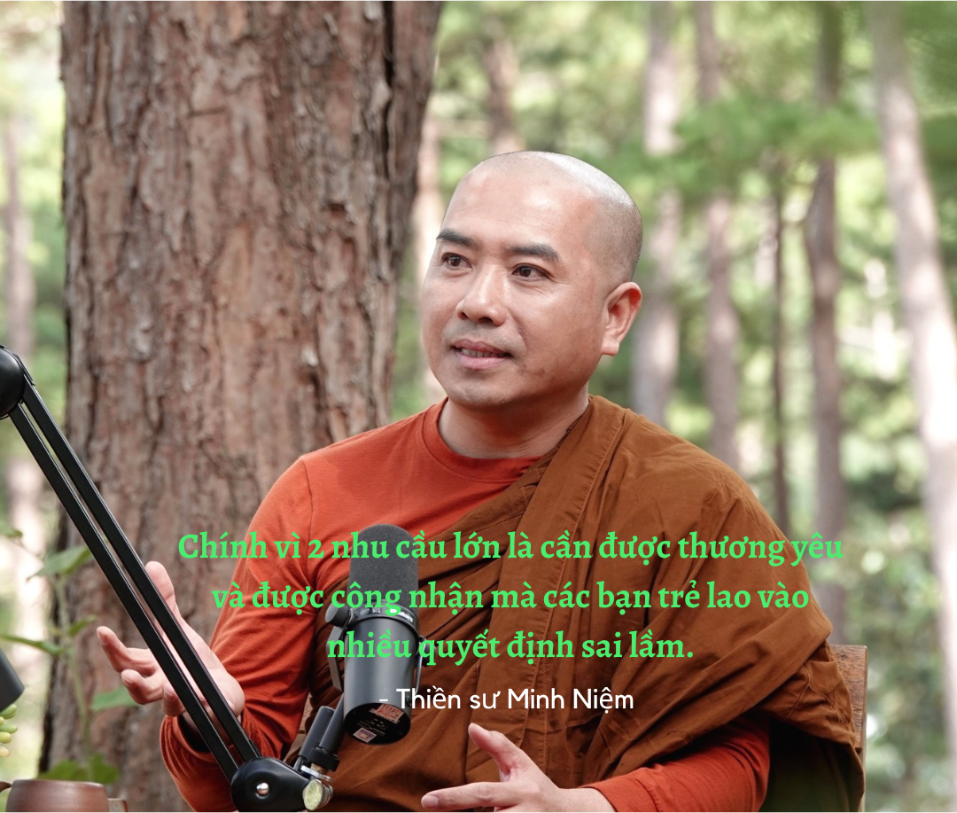 Thiền sư Minh Niệm chỉ ra nguyên nhân khiến người trẻ yêu nhanh, chóng chán- Ảnh 1.