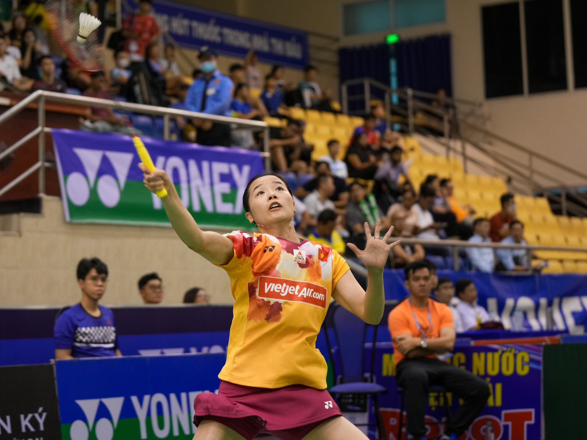 Nguyễn Thùy Linh đánh bại tay vợt Pháp tại giải cầu lông Đức mở rộng- Ảnh 1. Nguyễn Thùy Linh đánh bại tay vợt Pháp tại giải cầu lông Đức mở rộng- Ảnh 1.