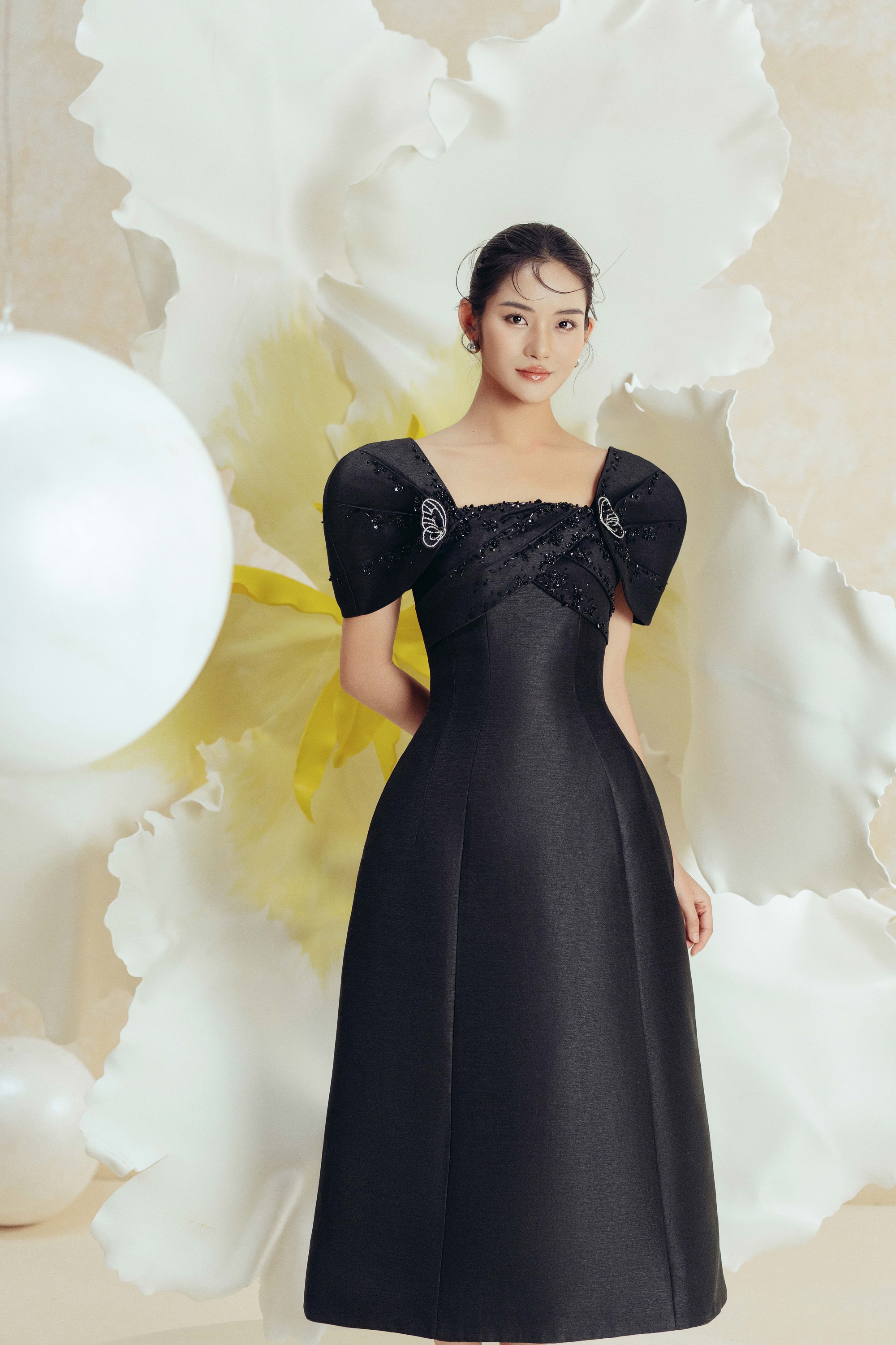 ĐầM Dạ HộI Đầm Dự Tiệc Đầm Dự Hội Nghị Thường Niên Công Ty Dáng Dài Ngắn  Thanh Lịch Thời Trang Mới 2022 Theo Phong Cách Nữ Dài - Đầm, váy nữ |