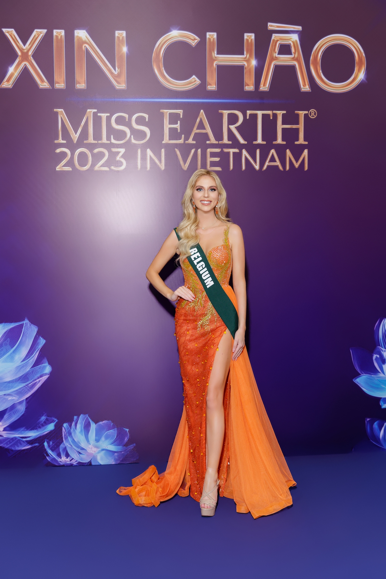 Hoa hậu Lan Anh mặc gợi cảm, khoe sắc cùng loạt mỹ nhân Miss Earth 2023   - Ảnh 5.