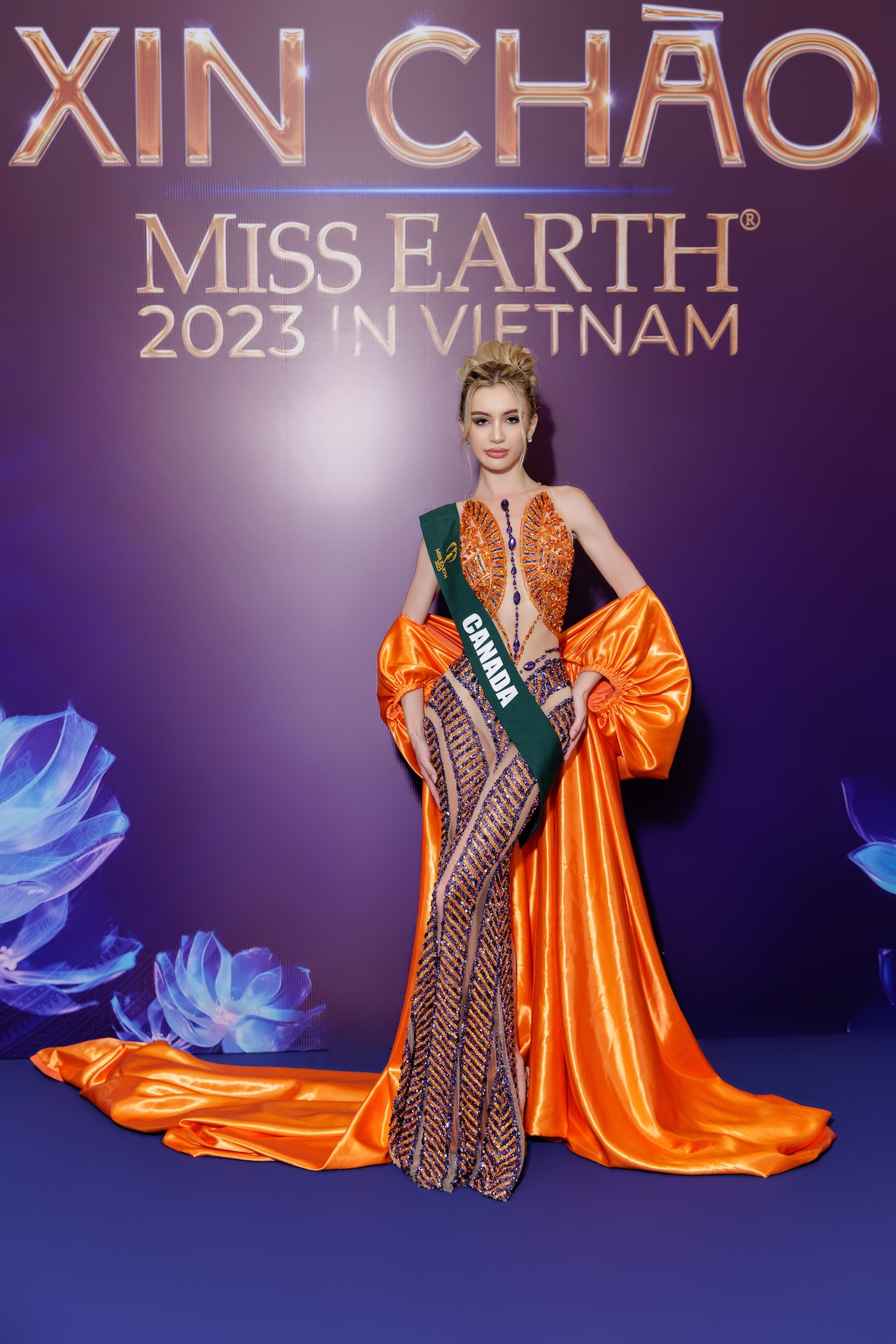 Hoa hậu Lan Anh mặc gợi cảm, khoe sắc cùng loạt mỹ nhân Miss Earth 2023 - Ảnh 3. Hoa hậu Lan Anh mặc gợi cảm, khoe sắc cùng loạt mỹ nhân Miss Earth 2023 - Ảnh 3.