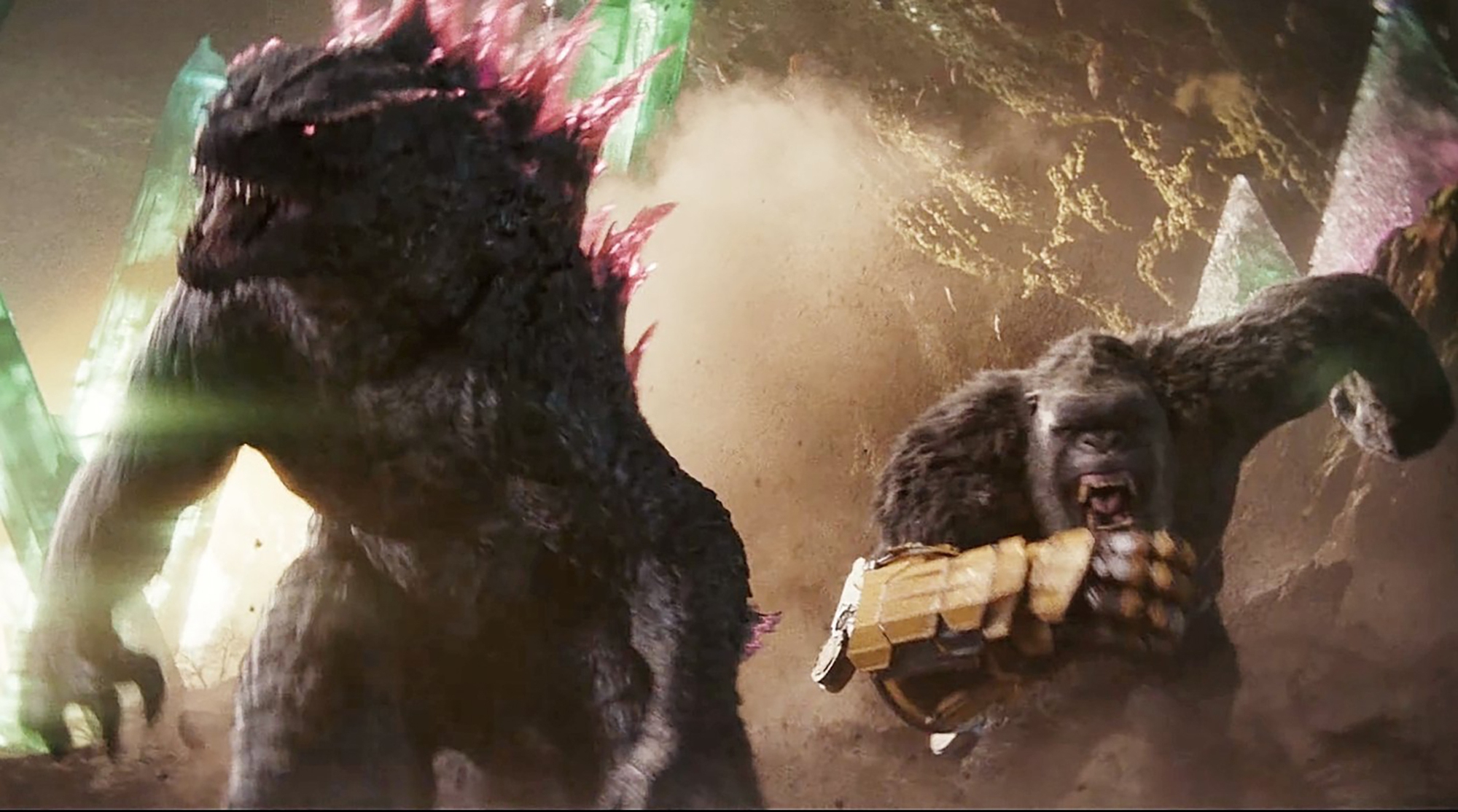 Hai siêu quái vật trở lại trong bom tấn 'Godzilla x Kong The New Empire'