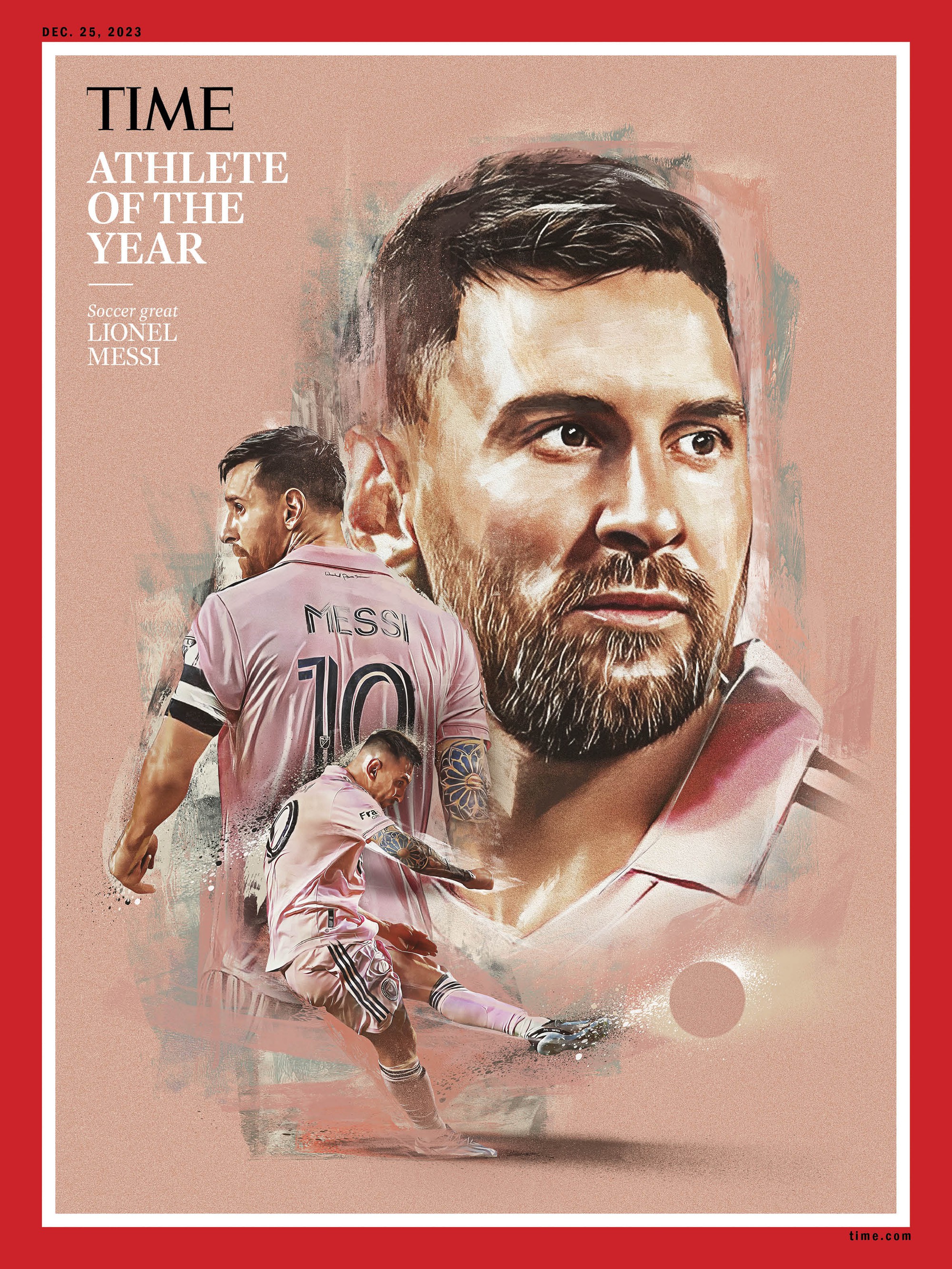 Messi trở thành cầu thủ bóng đá đầu tiên được tạp chí Time vinh danh - Ảnh 2.