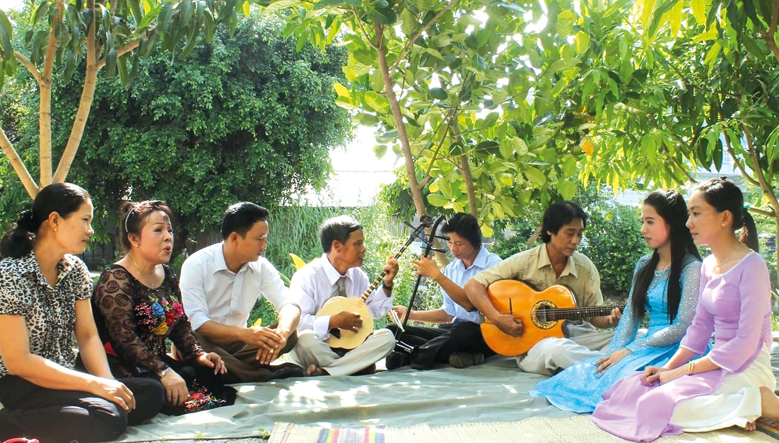 Biểu diễn đờn ca tài tử Nam bộ tại công viên 23/9, TP.HCM