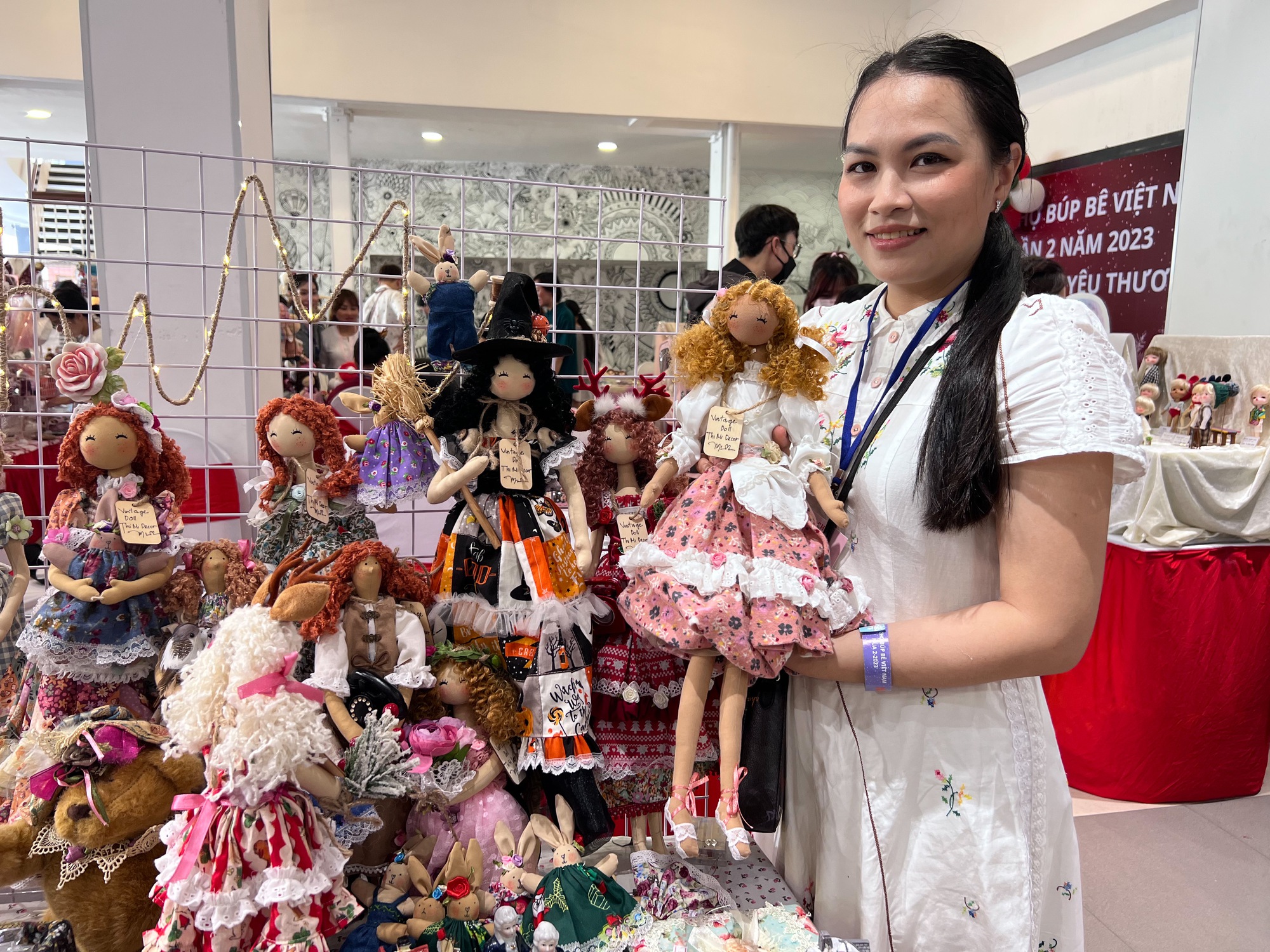 Người Hàn Quốc đến TP.HCM tham gia hội chợ búp bê dịp cuối năm  - Ảnh 7.