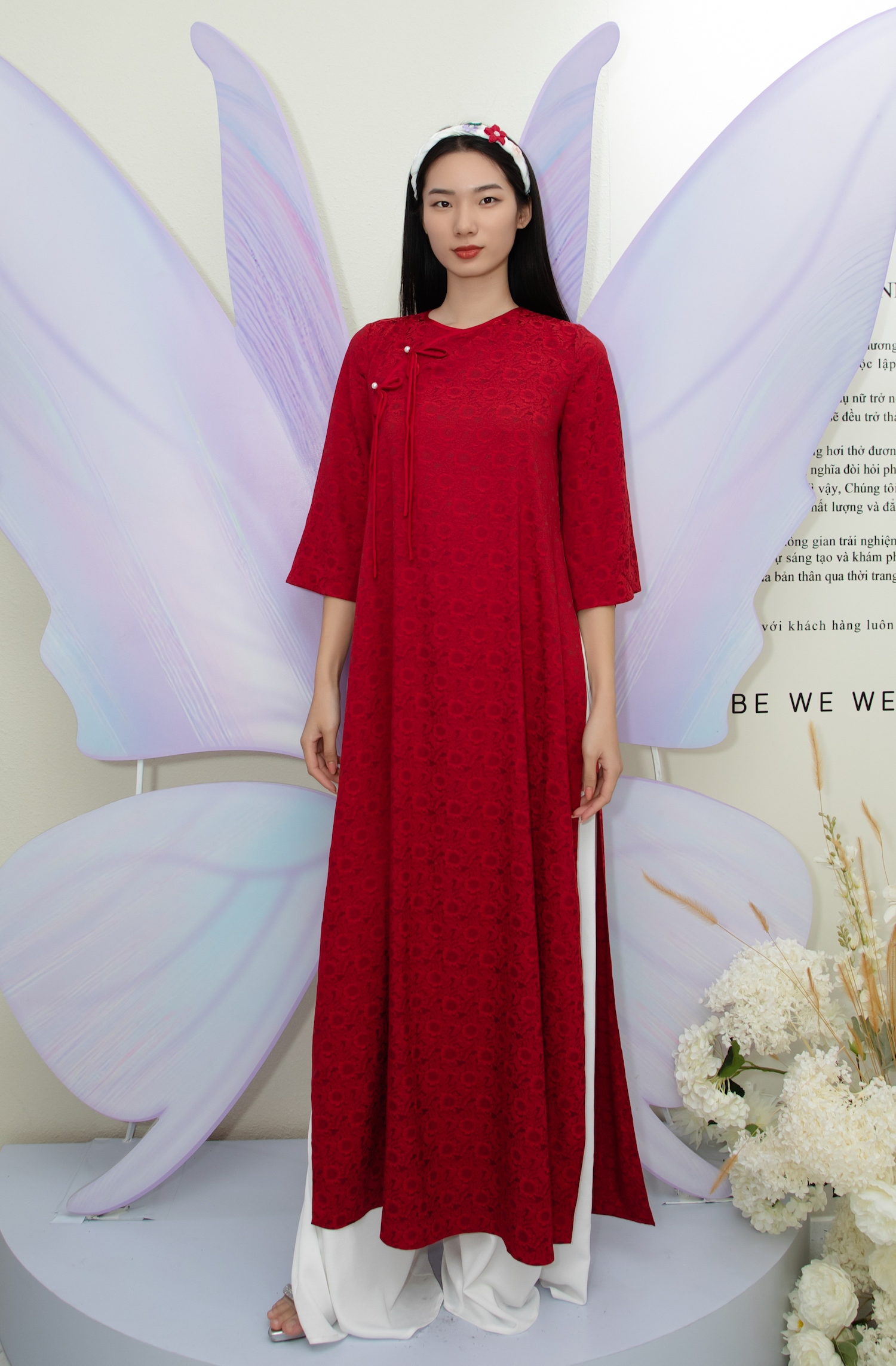 Dàn người đẹp Hoa hậu Hoàn vũ Việt Nam 2023 khoe sắc trong tà áo dài - Ảnh 10.