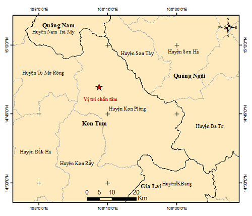 Kon Tum: Xảy ra 468 trận động đất từ năm 2021 đến nay - Ảnh 1.