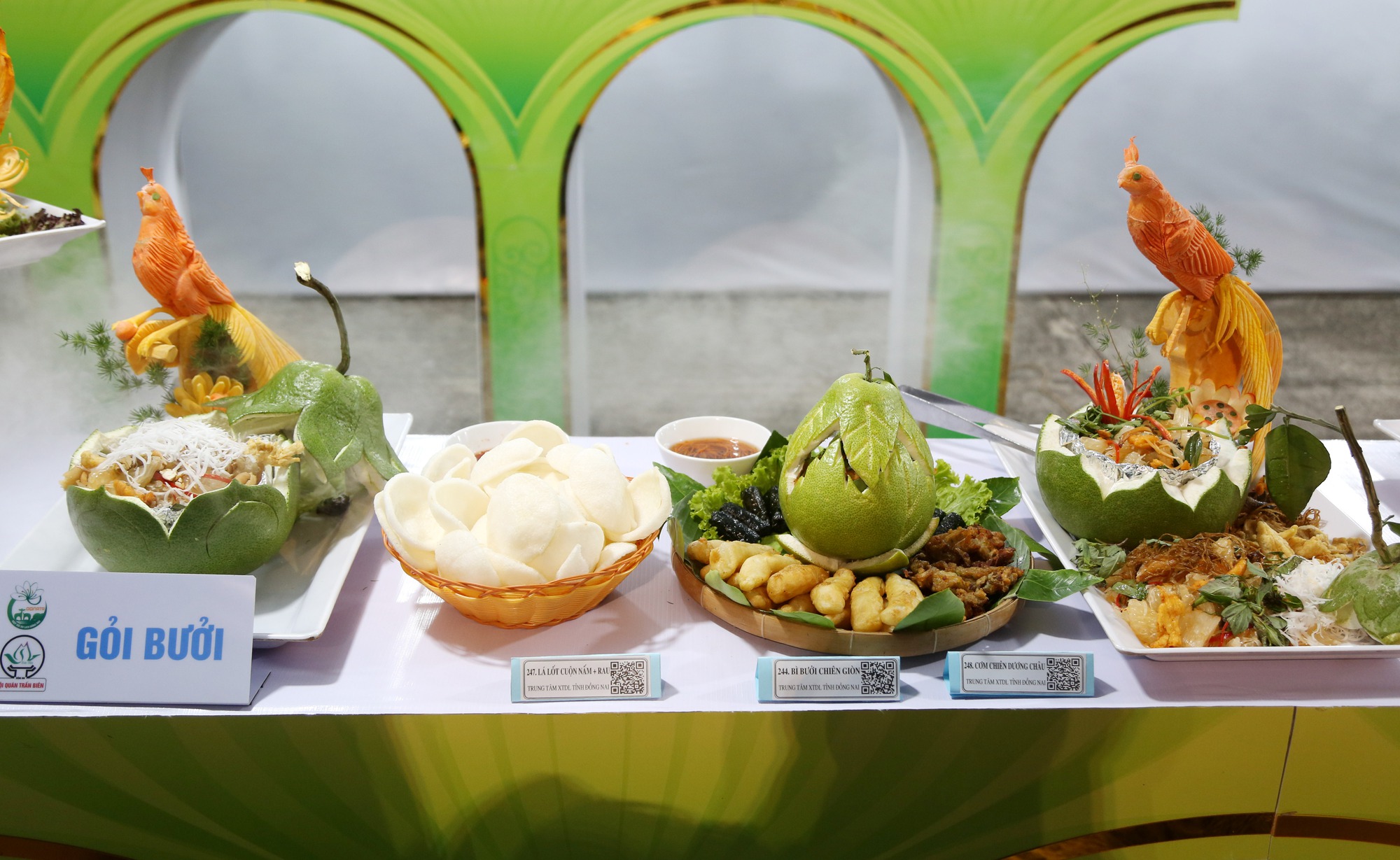 Ngắm vẻ đẹp món chay tại lễ hội nghệ thuật chế biến món ăn chay Tây Ninh - Ảnh 5.