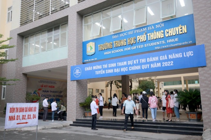 Đề thi đánh giá năng lực của Đại học Sư phạm Hà Nội: khoảng 30% tự luận - Ảnh 3.