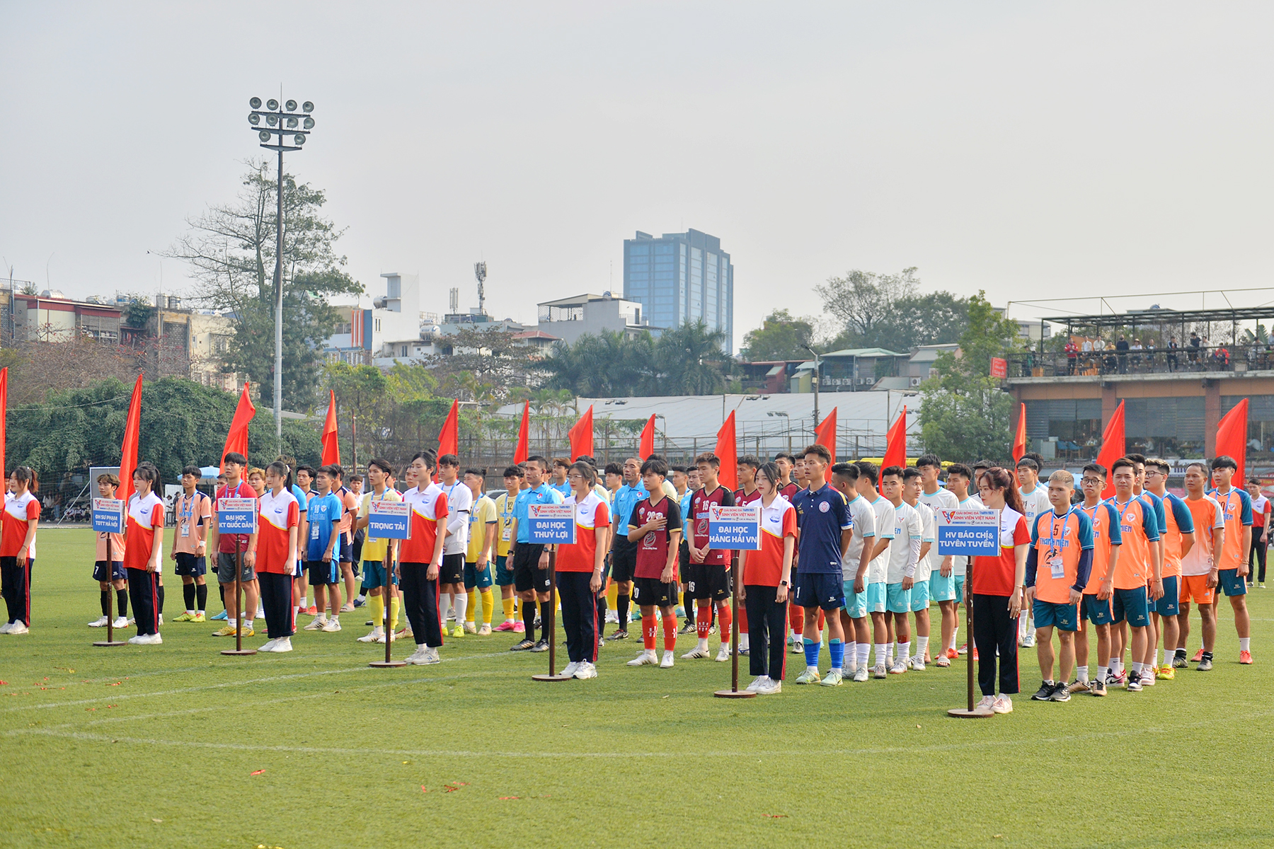 Khai mạc vòng loại giải bóng đá Thanh Niên Sinh viên khu vực miền Bắc - Ảnh 5.