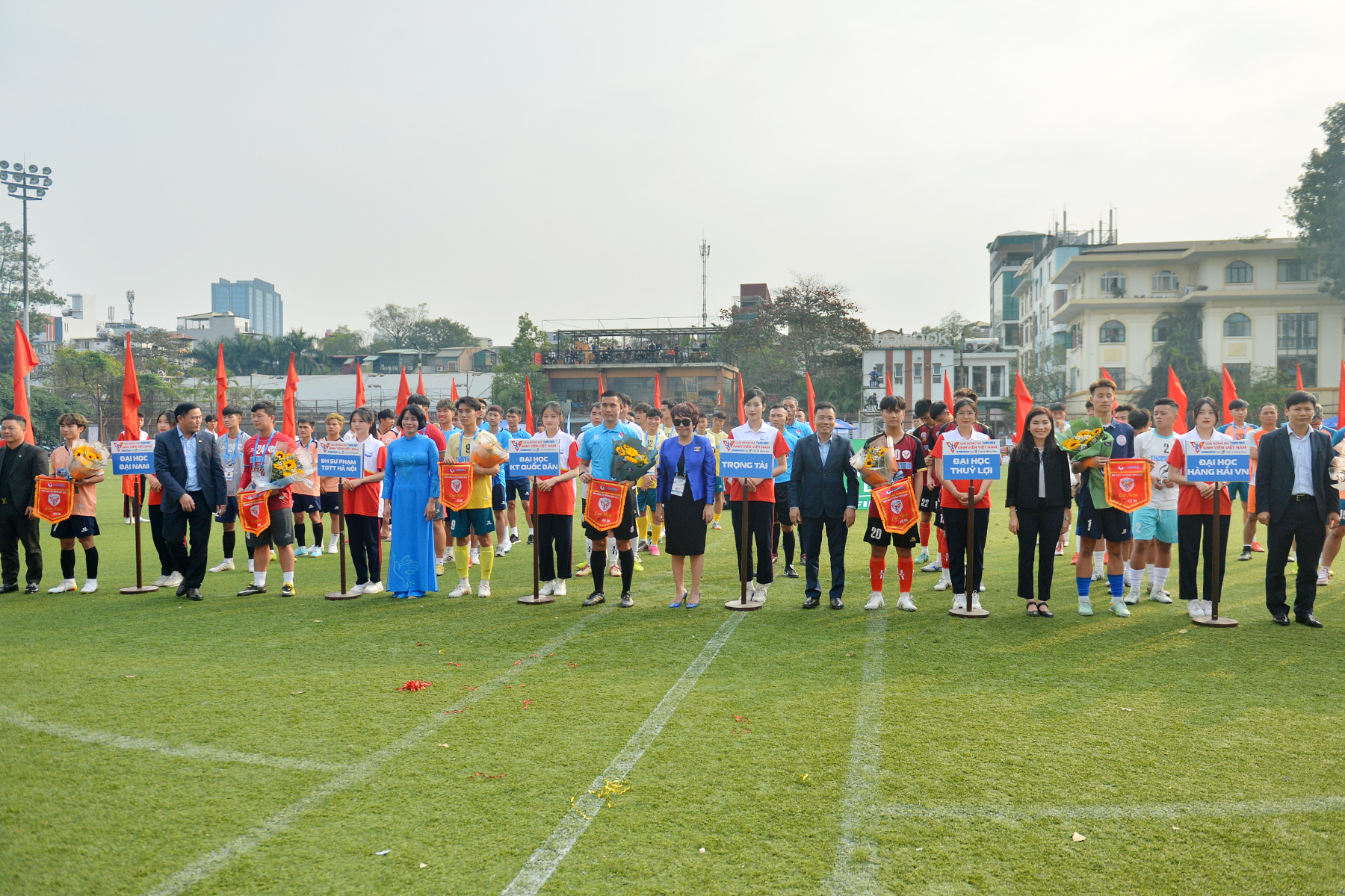 Khai mạc vòng loại giải bóng đá Thanh Niên Sinh viên khu vực miền Bắc - Ảnh 12.