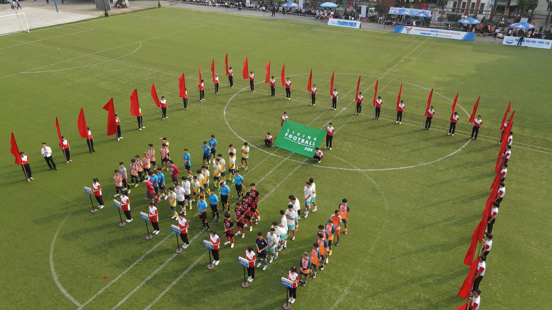Hơn 1.000 khán giả dự lễ khai mạc giải bóng đá Thanh Niên Sinh viên Việt Nam - Ảnh 2.