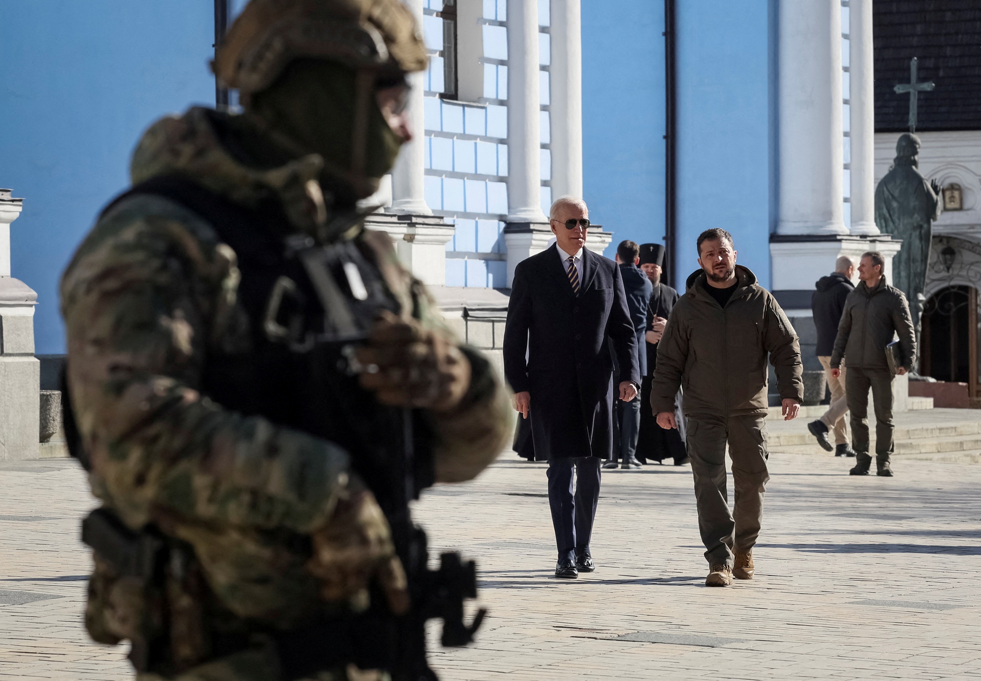 Mỹ đã chuẩn bị cho chuyến thăm Kyiv bí mật của ông Biden thế nào? - Ảnh 3.