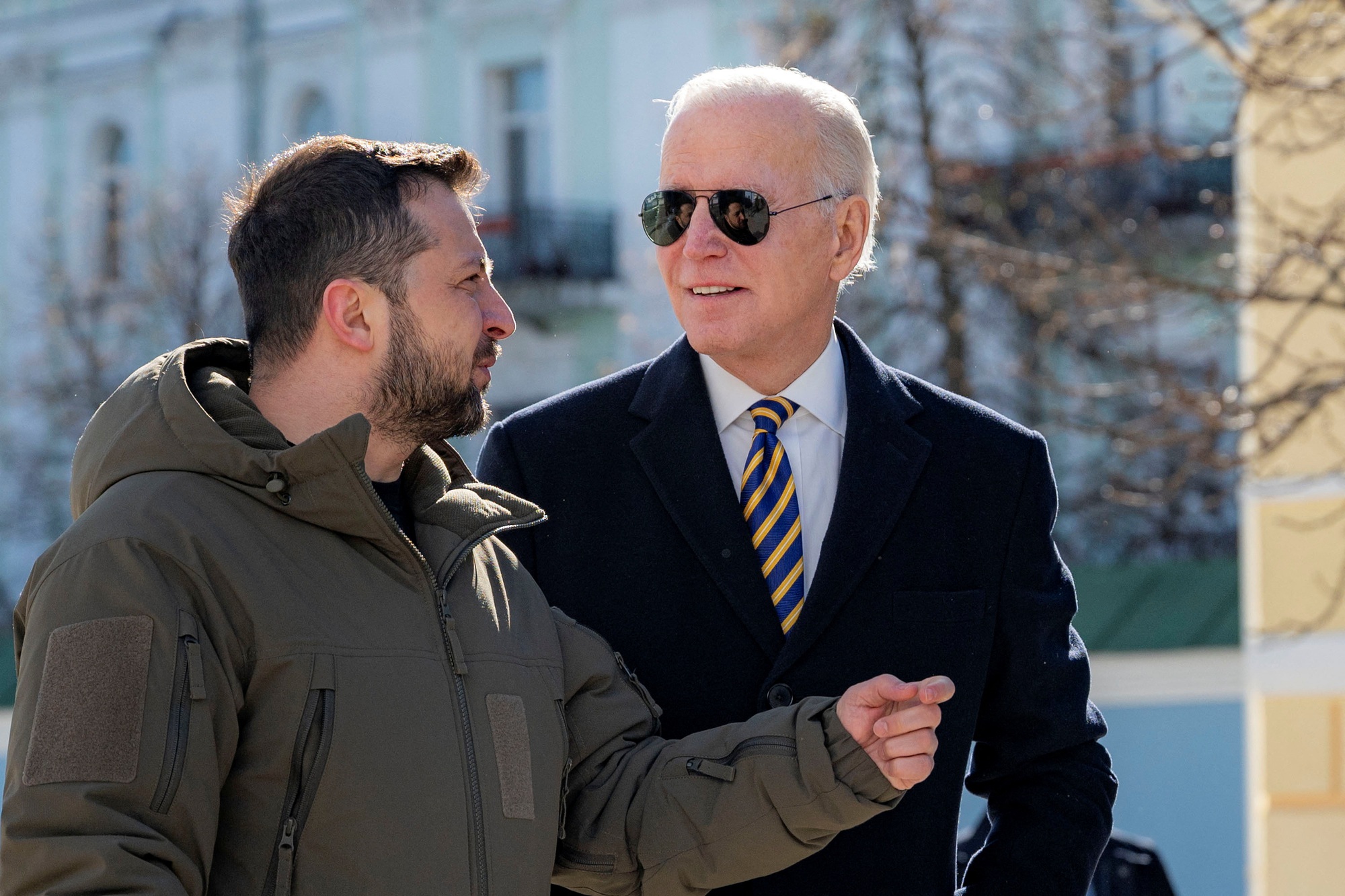 Mỹ đã chuẩn bị cho chuyến thăm Kyiv bí mật của ông Biden thế nào? - Ảnh 1.