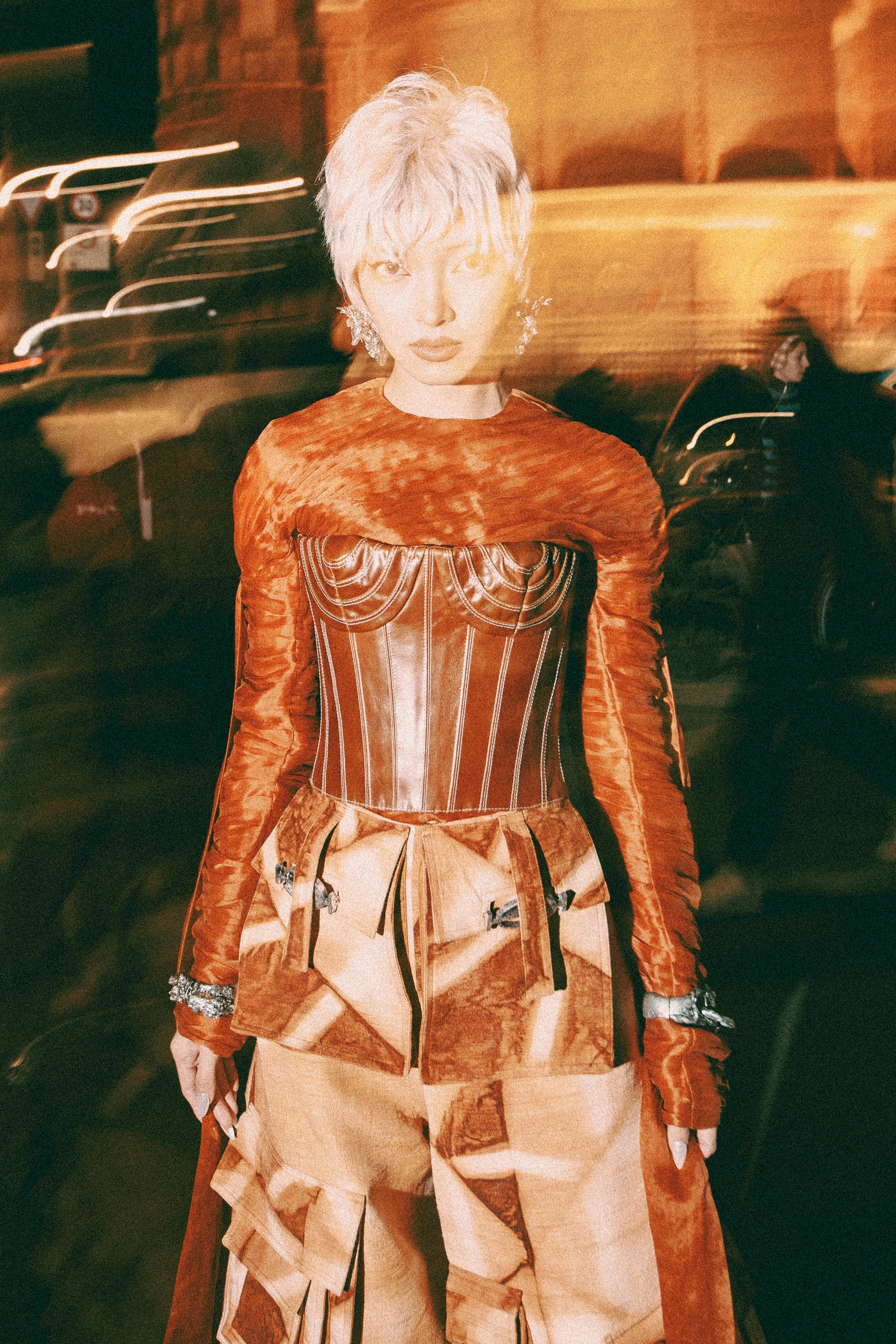 Châu Bùi cá tính trong thiết kế của Phan Đăng Hoàng tại Milan Fashion Week 2023  - Ảnh 8.