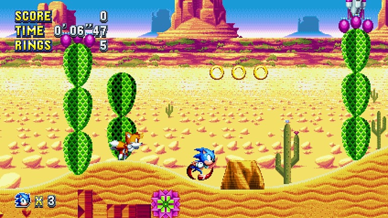 Sega Sắp Tung Trò Chơi Sonic 2D Mới