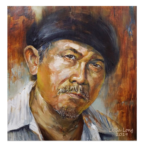 'Dung nhan' các văn nhân nổi tiếng Việt Nam qua nét vẽ họa sĩ Lê Sa Long - Ảnh 9.