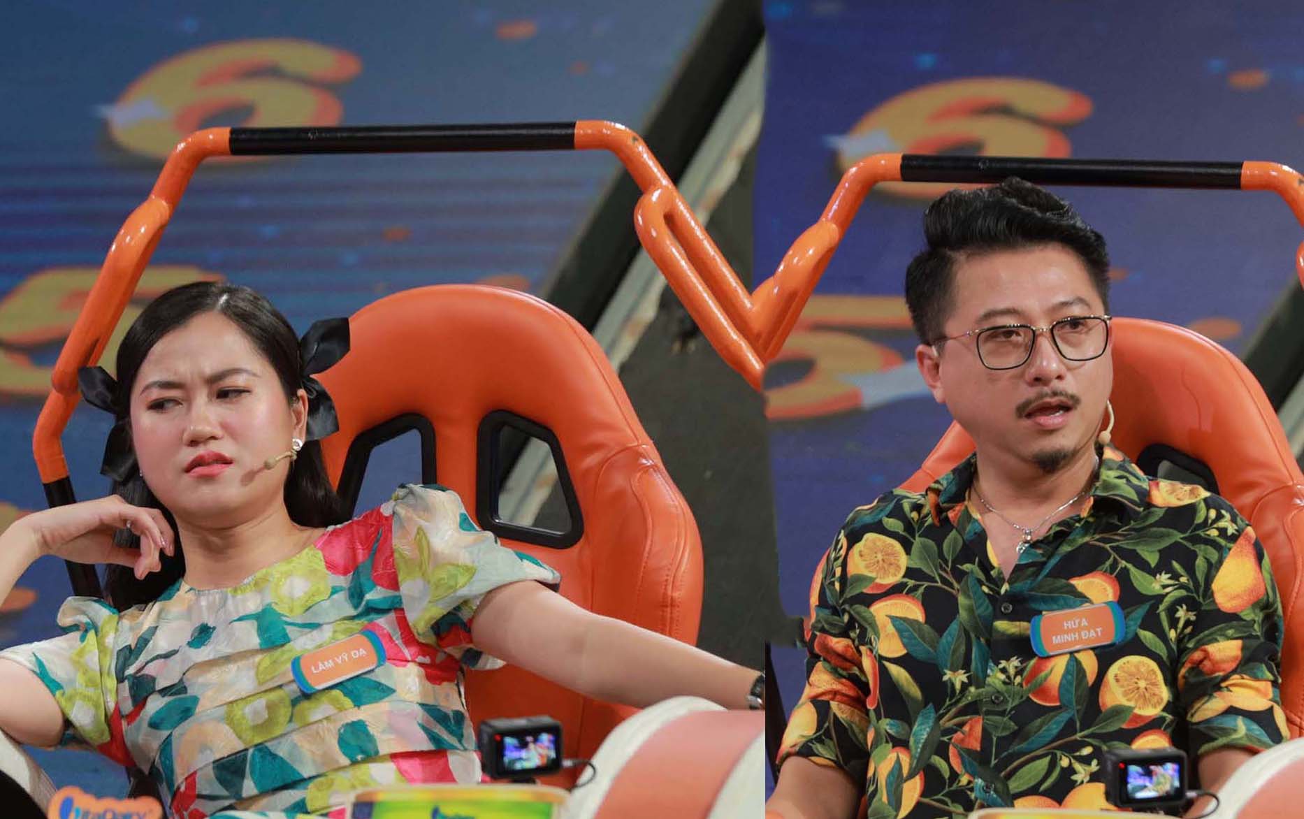 Bị Hứa Minh Đạt gây áp lực khi thi gameshow, Lâm Vỹ Dạ phản ứng bất ngờ - Ảnh 3.