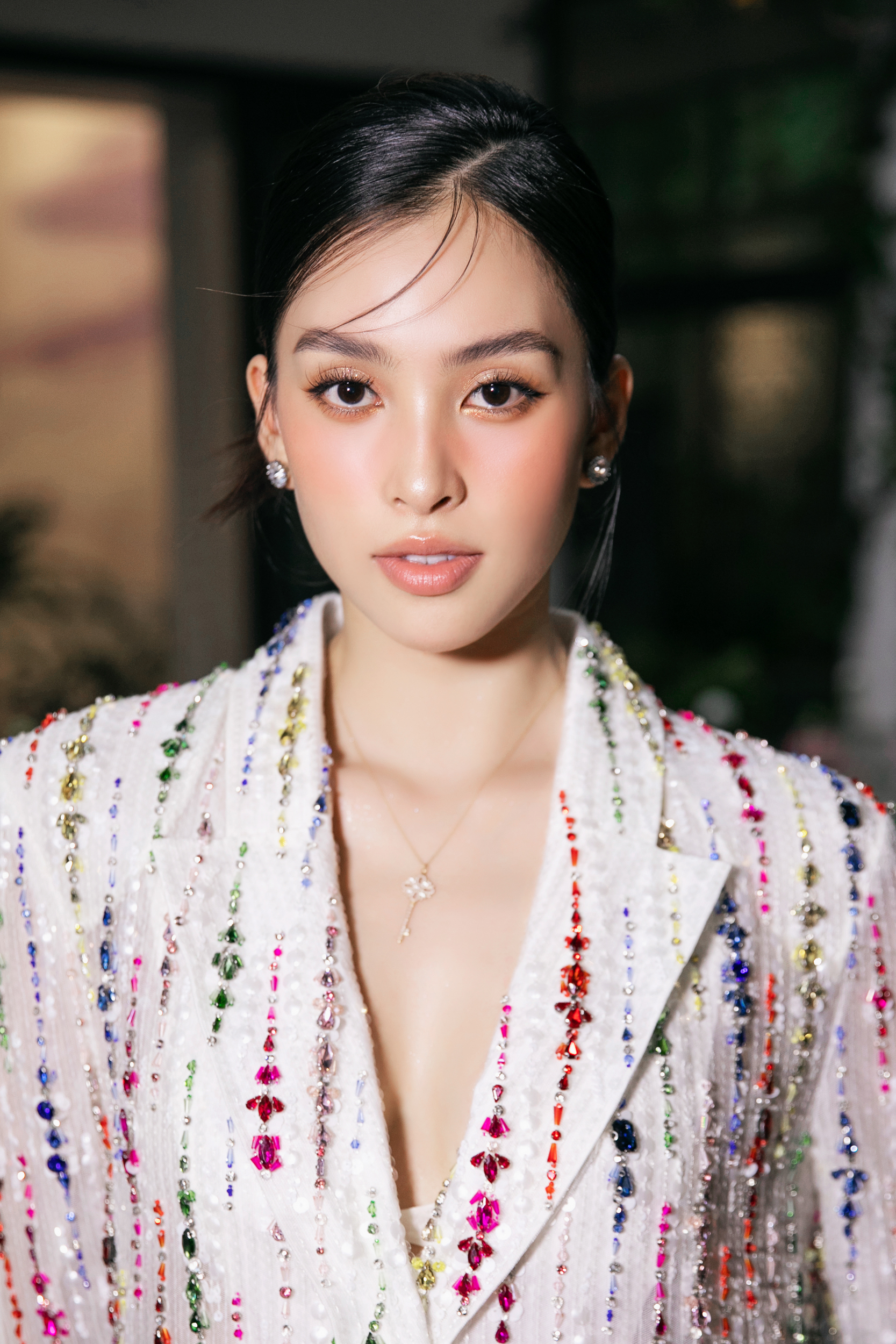 Tiểu Vy gợi cảm với váy hở lưng, xác nhận làm giám khảo Miss World Vietnam 2023  - Ảnh 7.