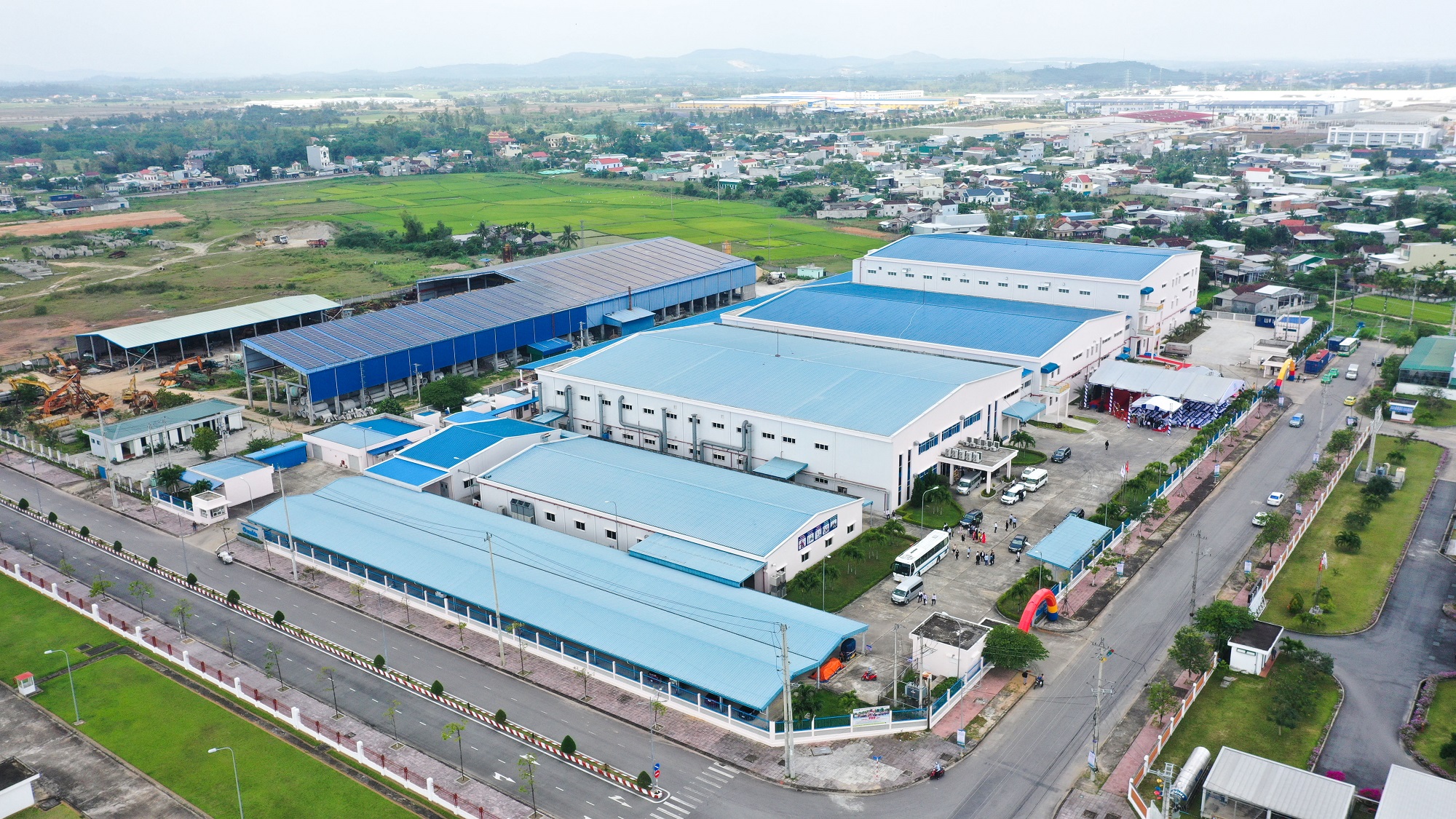 Sumida Quang Ngai Electronics Co., Ltd.の拡張工場の落成 - 写真1. Sumida Quang Ngai Electronics Co., Ltd.の拡張工場の落成 - 写真1.