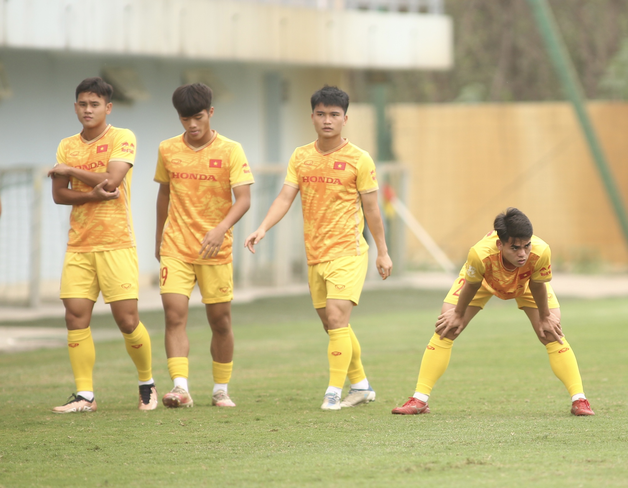 U.23 Việt Nam tập buổi cuối, sẵn sàng lên đường dự Doha Cup 2023 - Ảnh 9.